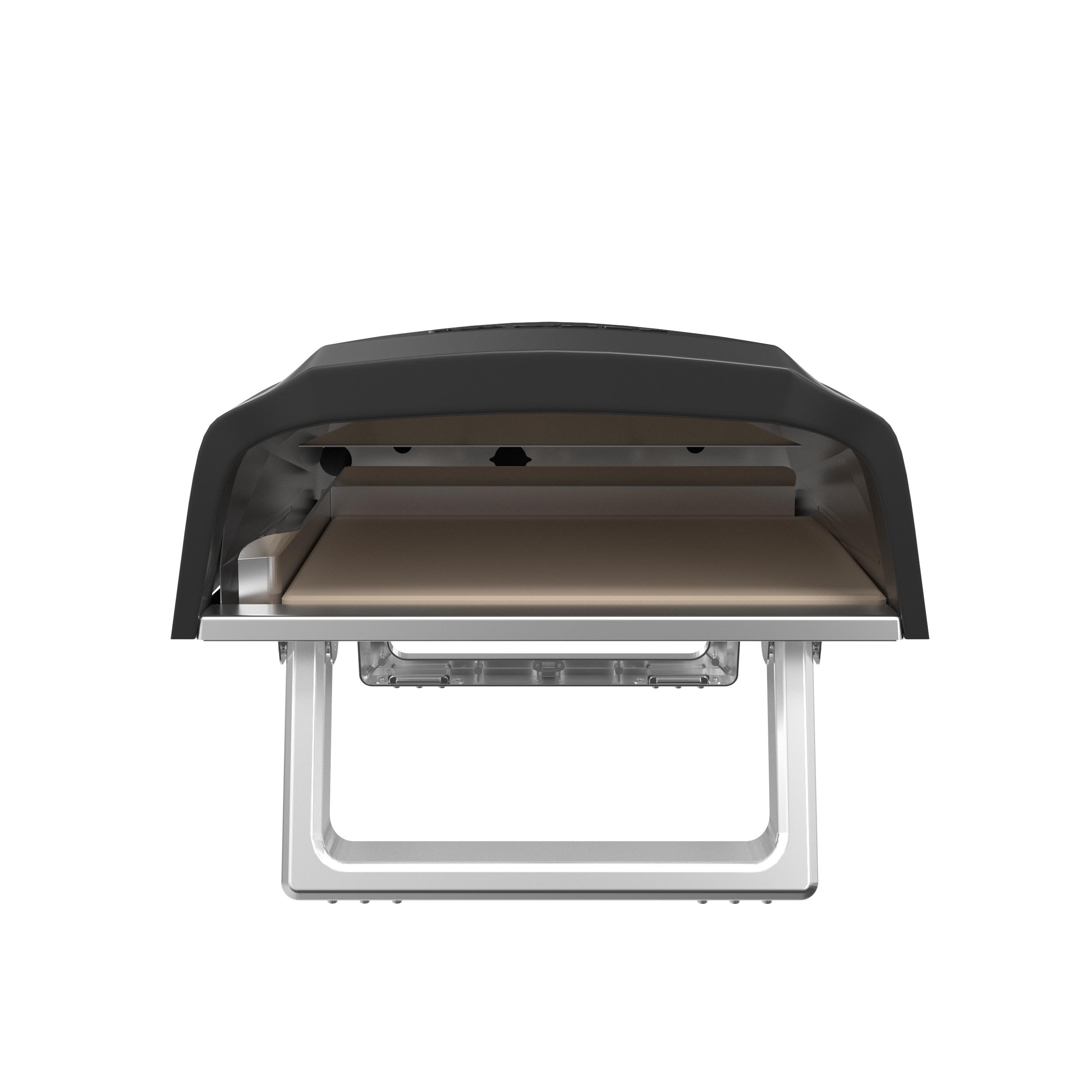 Commercial Chef Commercial Chef Countertop Propane Pizza Oven with Dual Burners