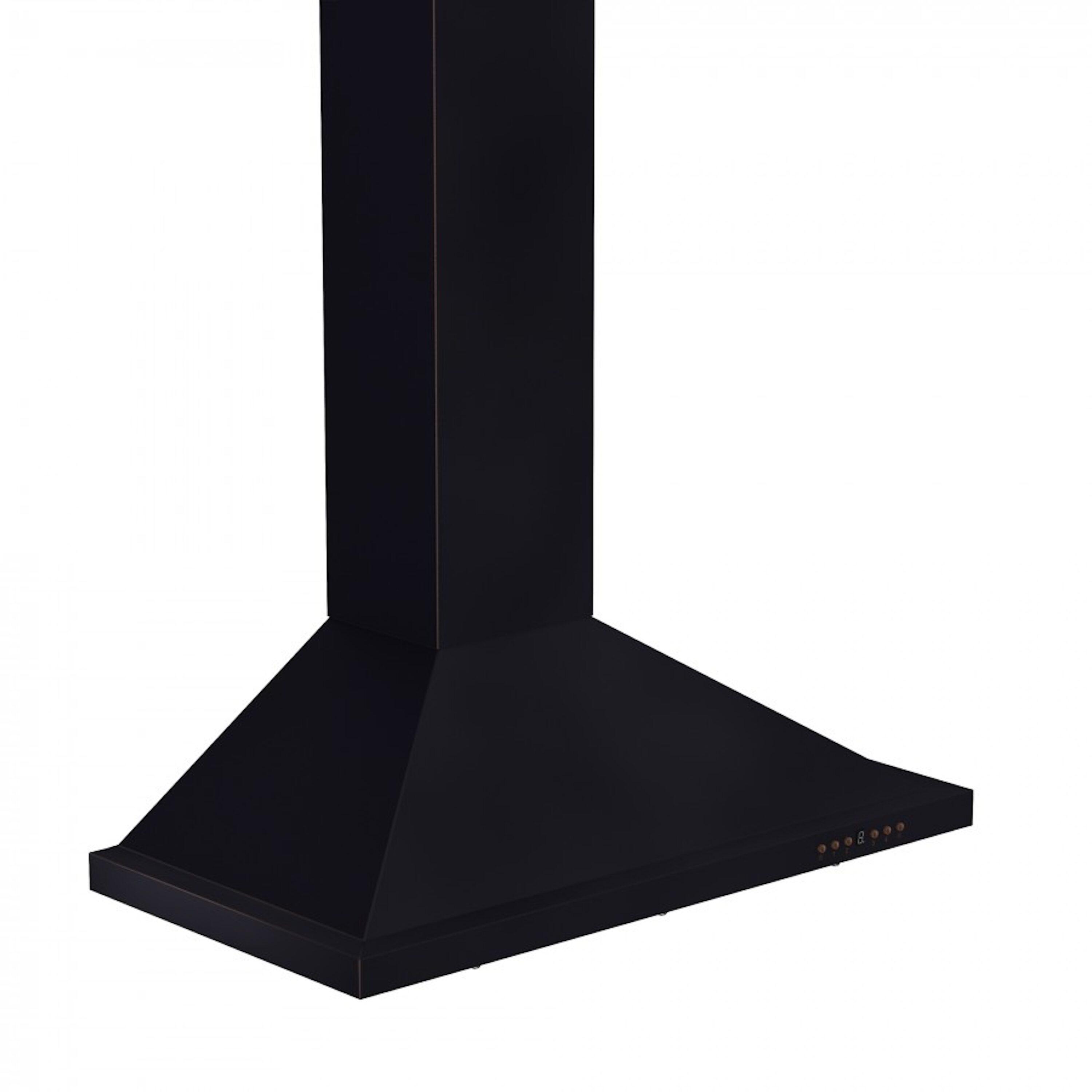 Satin ZLINE 30 in. Designer Series Satin Stainless Steel Convertible Vent Wall Mount Range Hood