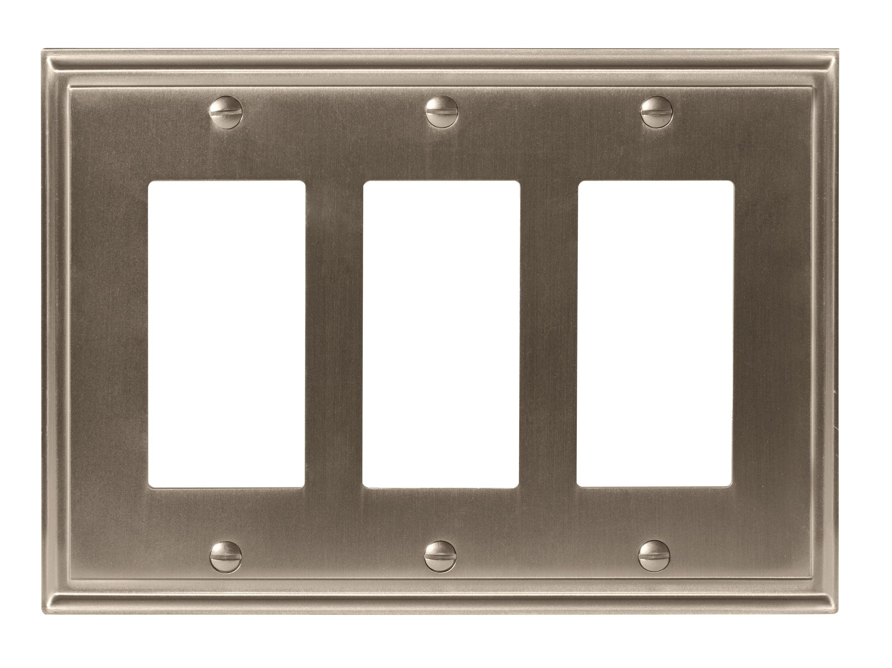 Mulholland 3-Gang Rocker Wall Plate