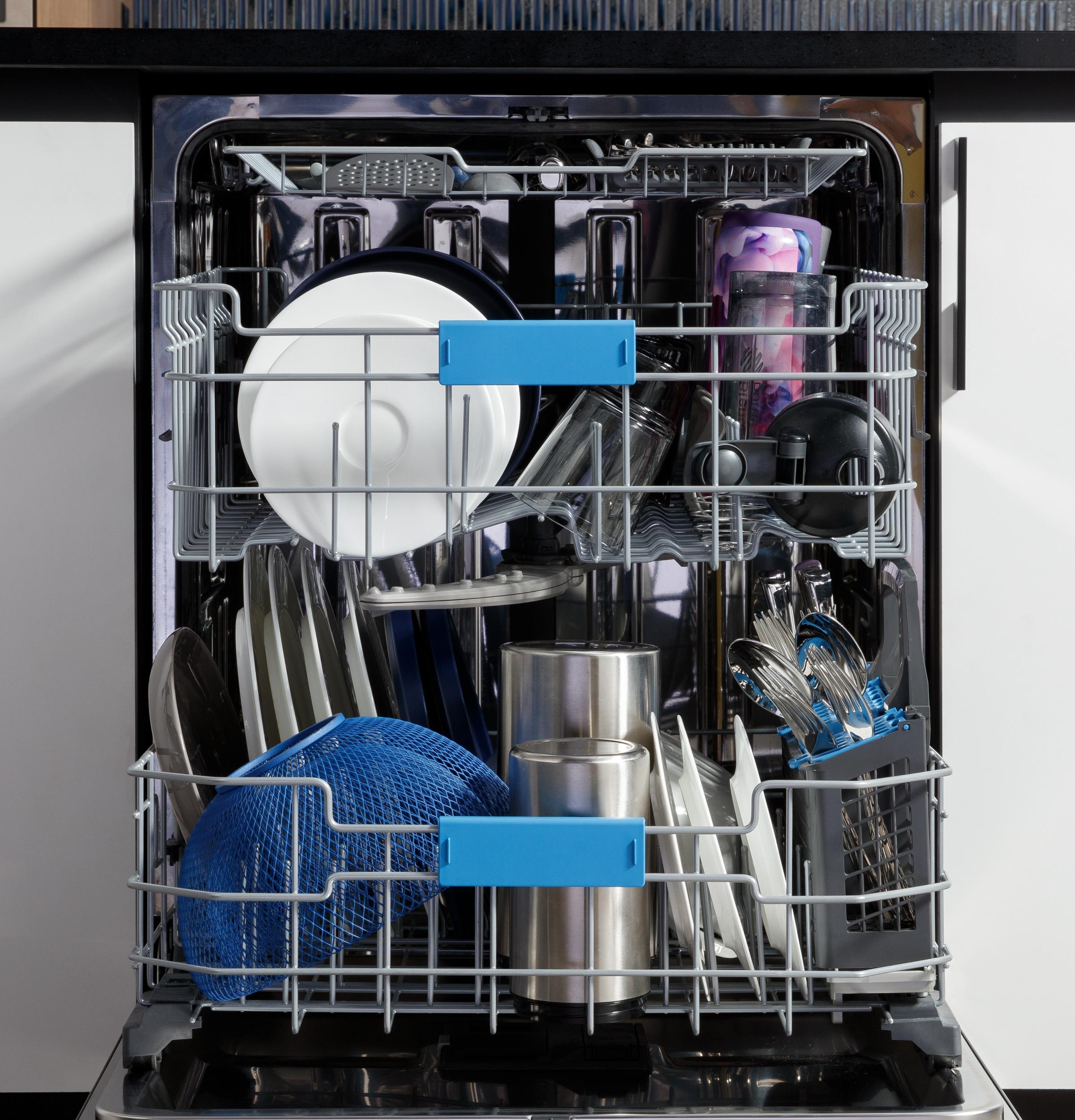 GE Profile™ PDT715SYVFS 24" 44 Decibel ENERGY STAR Certified Smart Built-in Top Control Dishwasher with Adjustable Rack and Tub
