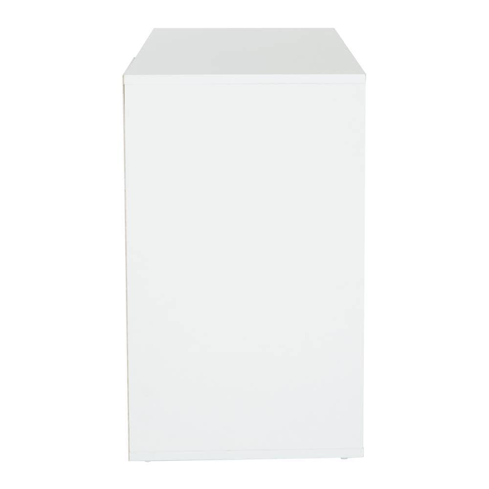 Ravel 40"W Desk in Engineered Wood White Finish by OSP Home Furnishings