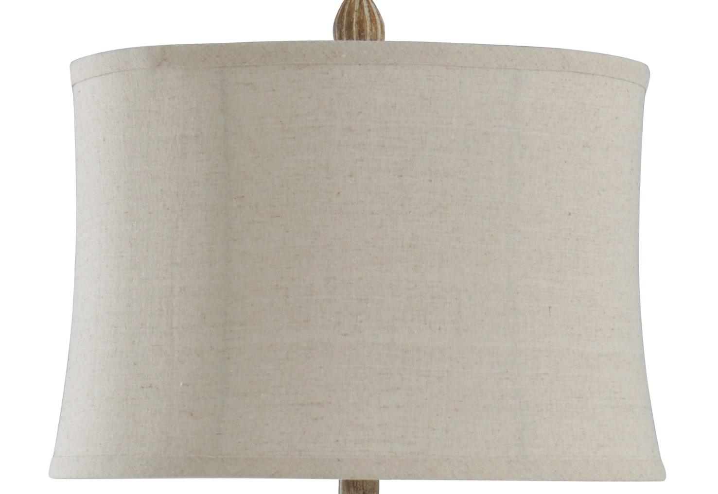 Poly Table Lamp - Brown with Black Tint - Beige