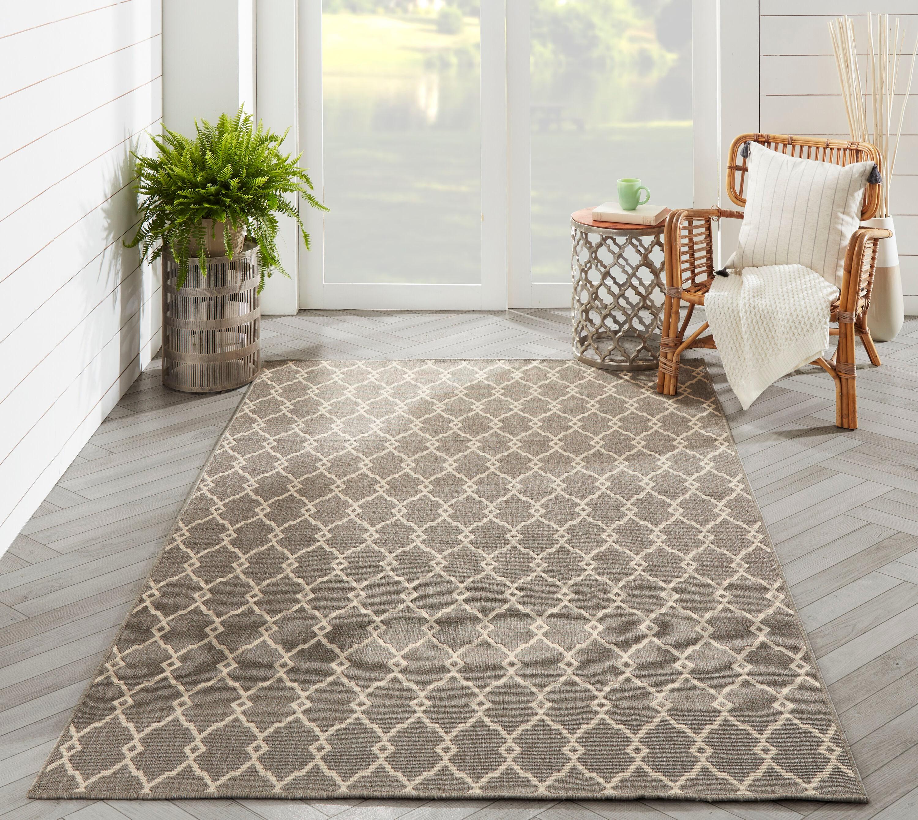 Momeni Baja 5'3" X 7'6" Transitional Rug in Taupe