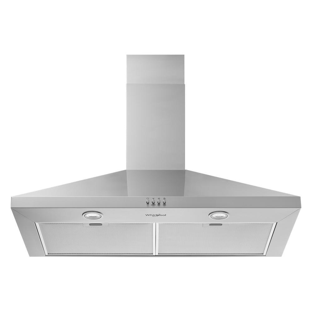 WHIRLPOOL WVW53UC6LS ducted hood