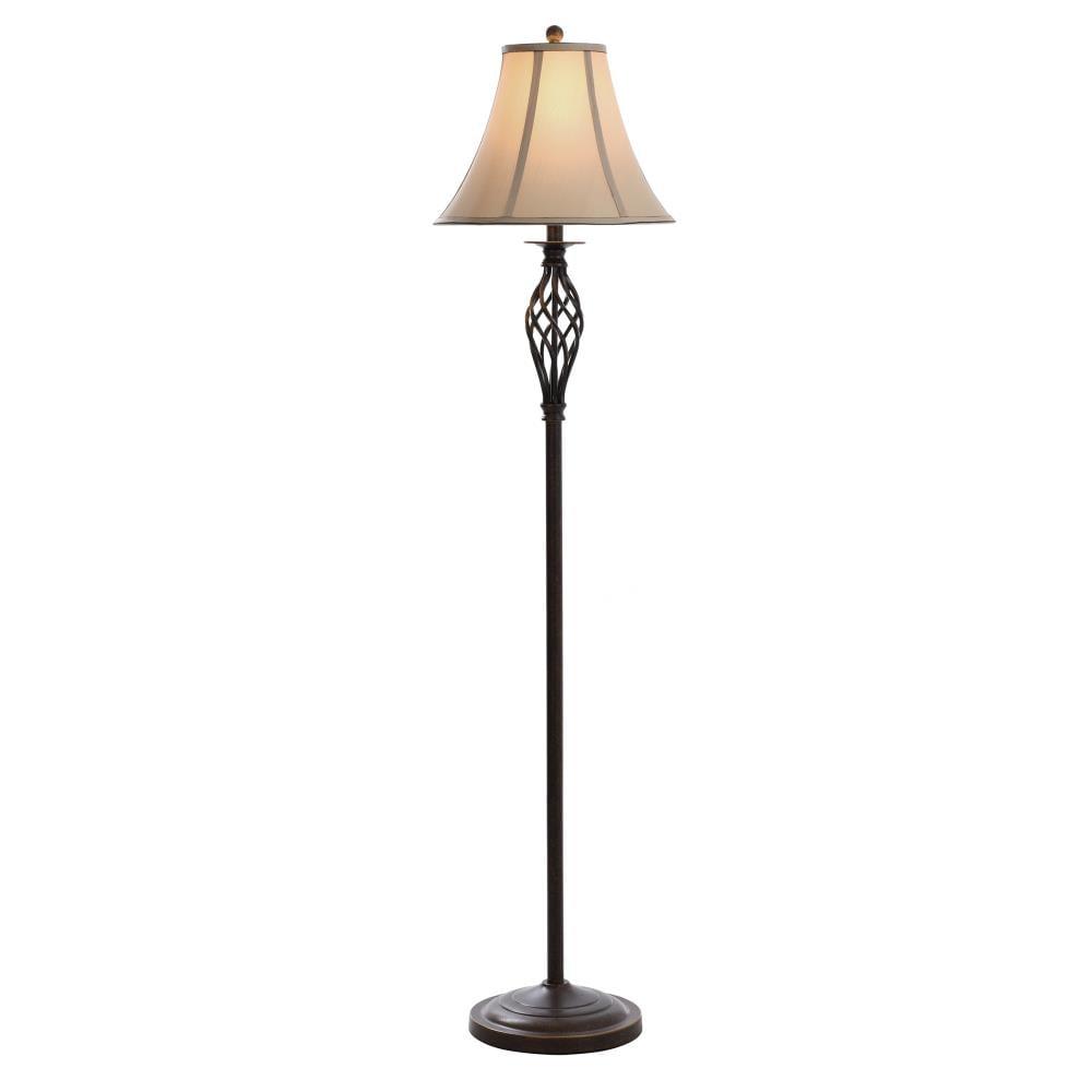 Stylecraft Home Collection - Barclay - 1 Light Table Lamp and Floor Lamp Set (2