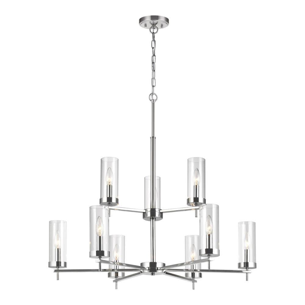 Sea Gull Lighting Generation 4490303-778 Transitional Three Light Wall/Bath from Seagull-Zire Collection Dark Finish, Brushed Oil Rubbed Bronze
