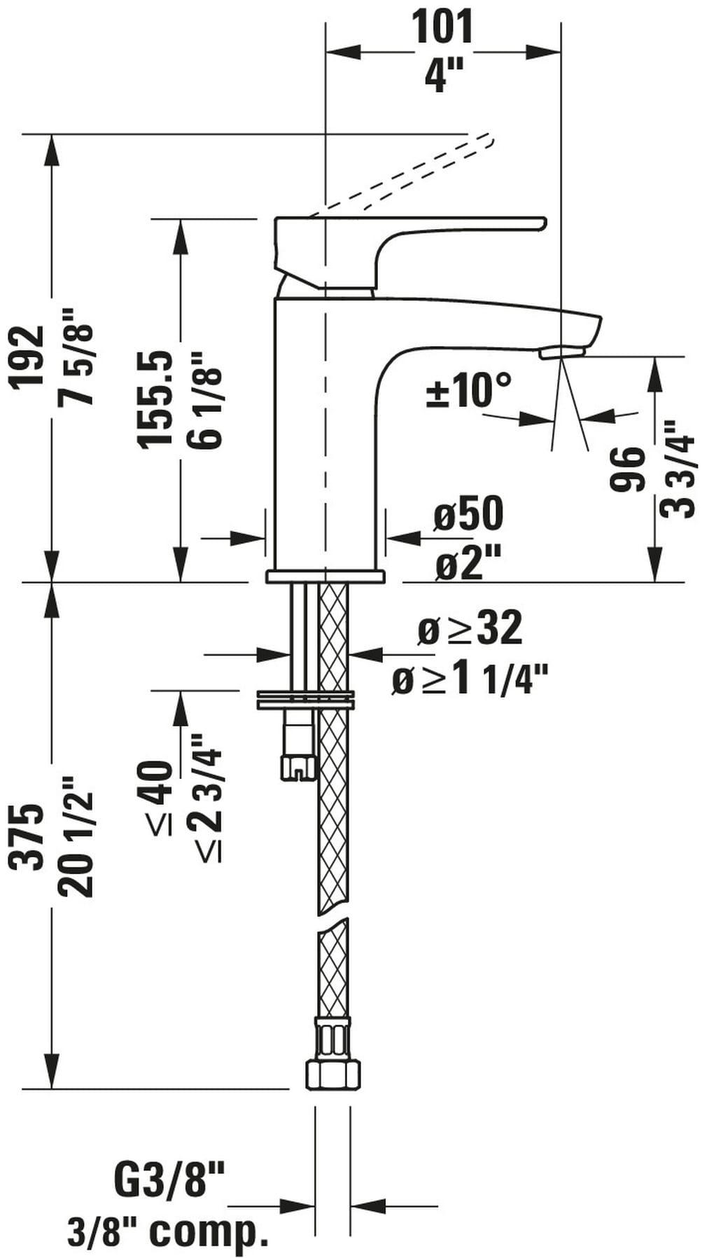 Single Hole Bathroom Faucet