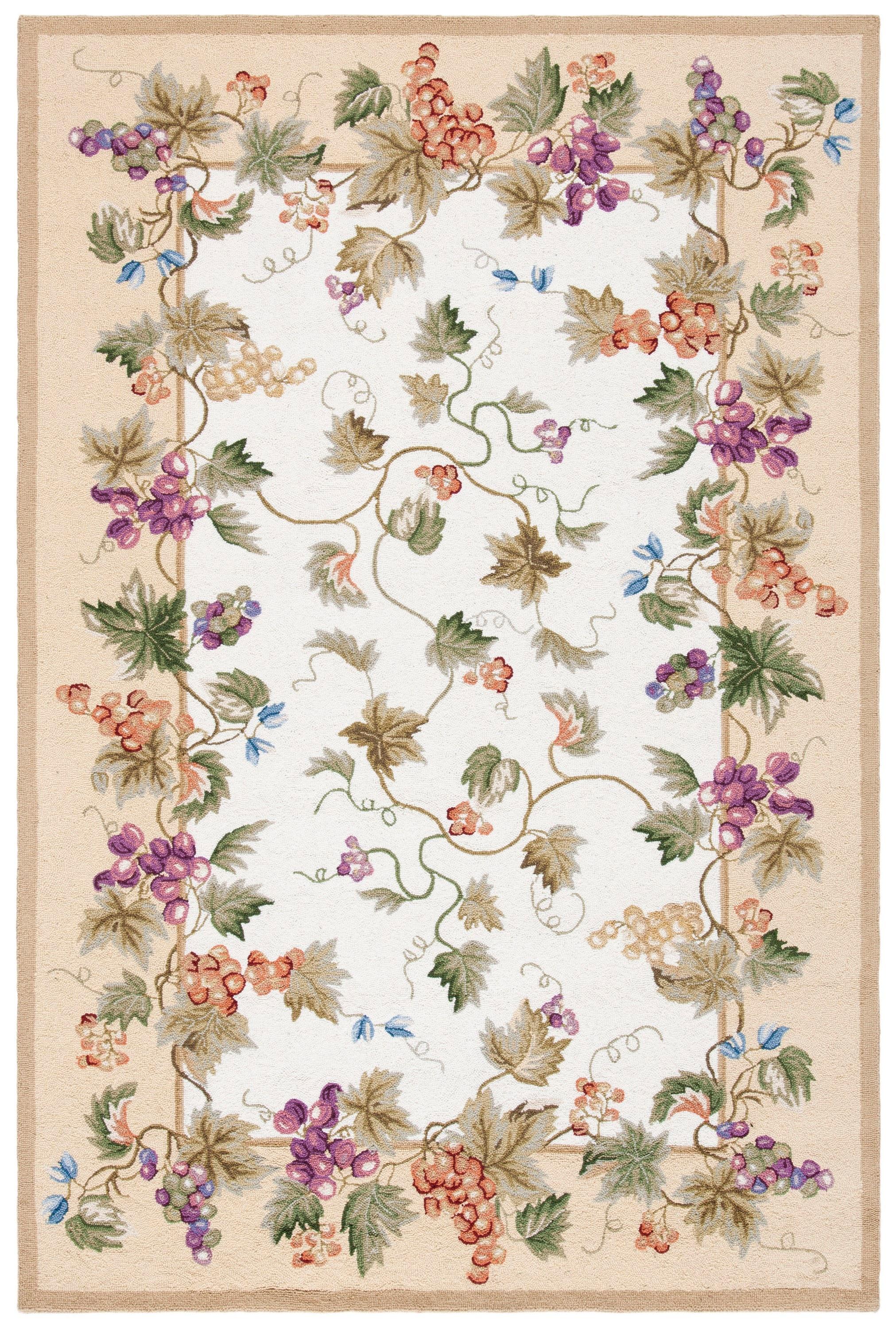 Chelsea HK116 Handmade Area Rug - 5'3"x8'3" - Ivory - Safavieh