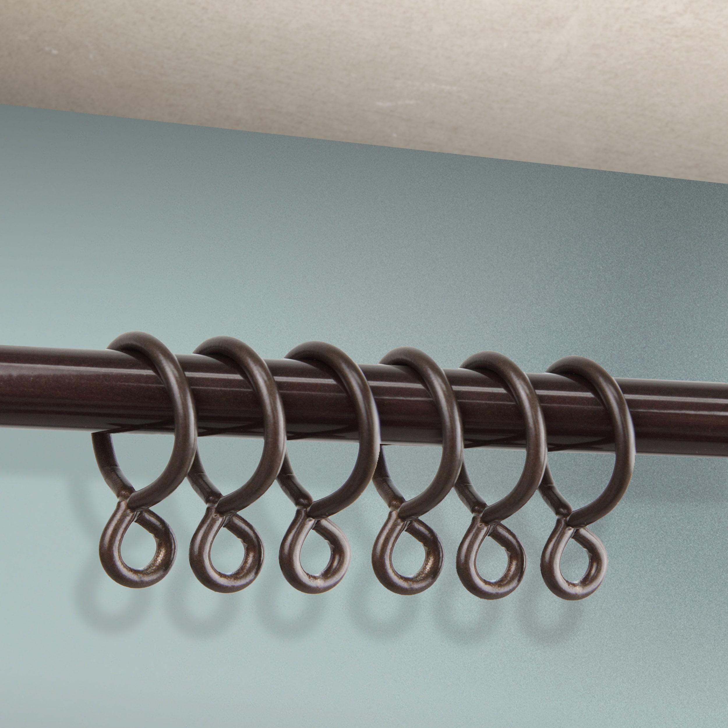 Hart & Harlow Cocoa Steel Curtain ring with eyelet