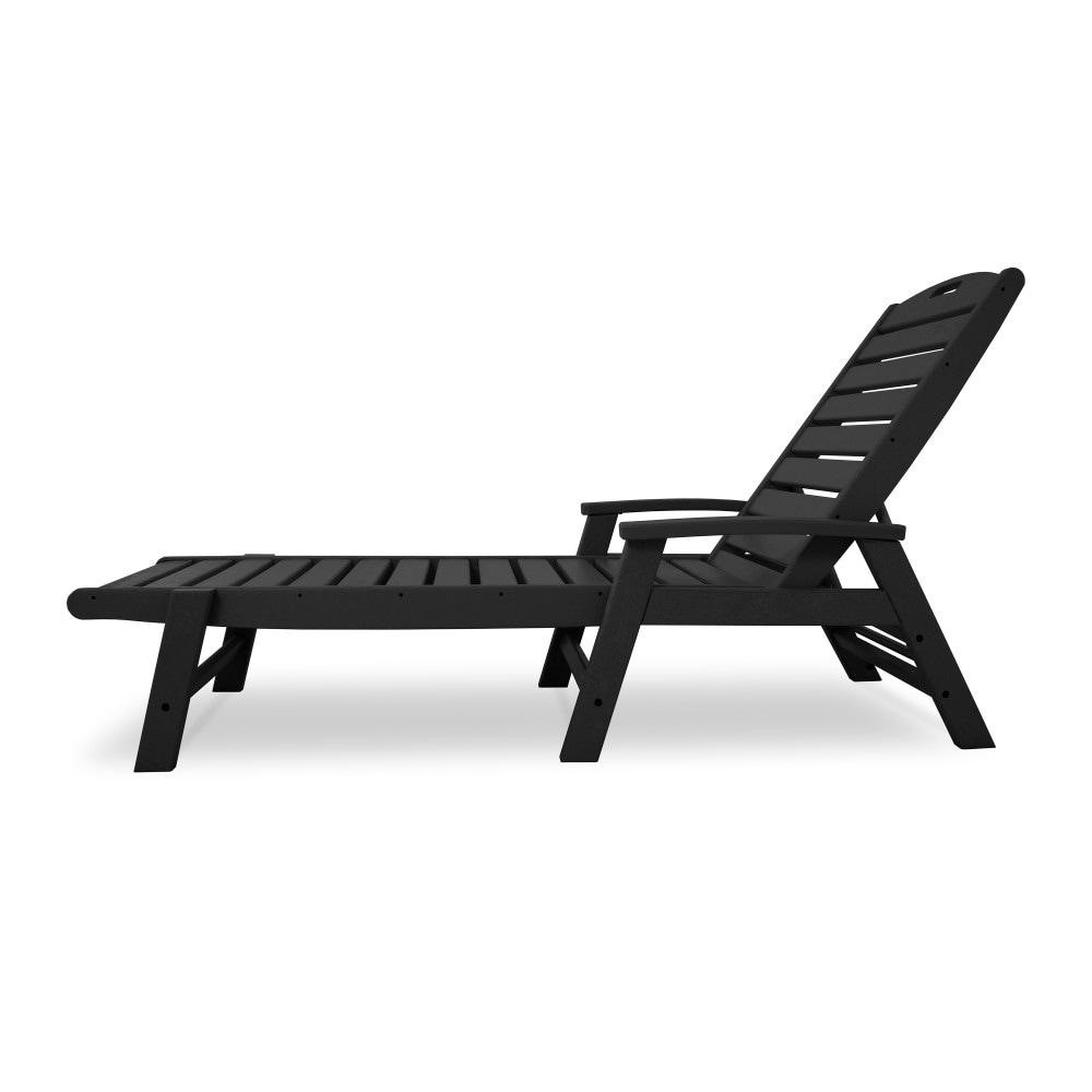 Yacht Club Chaise with Arms - Stackable