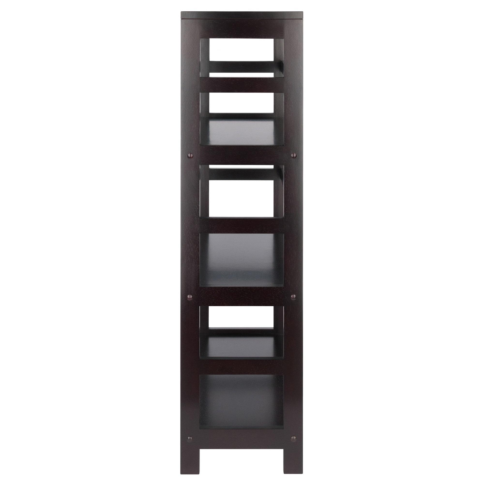 42" 3 Section Wide Bookshelf Espresso - Winsome