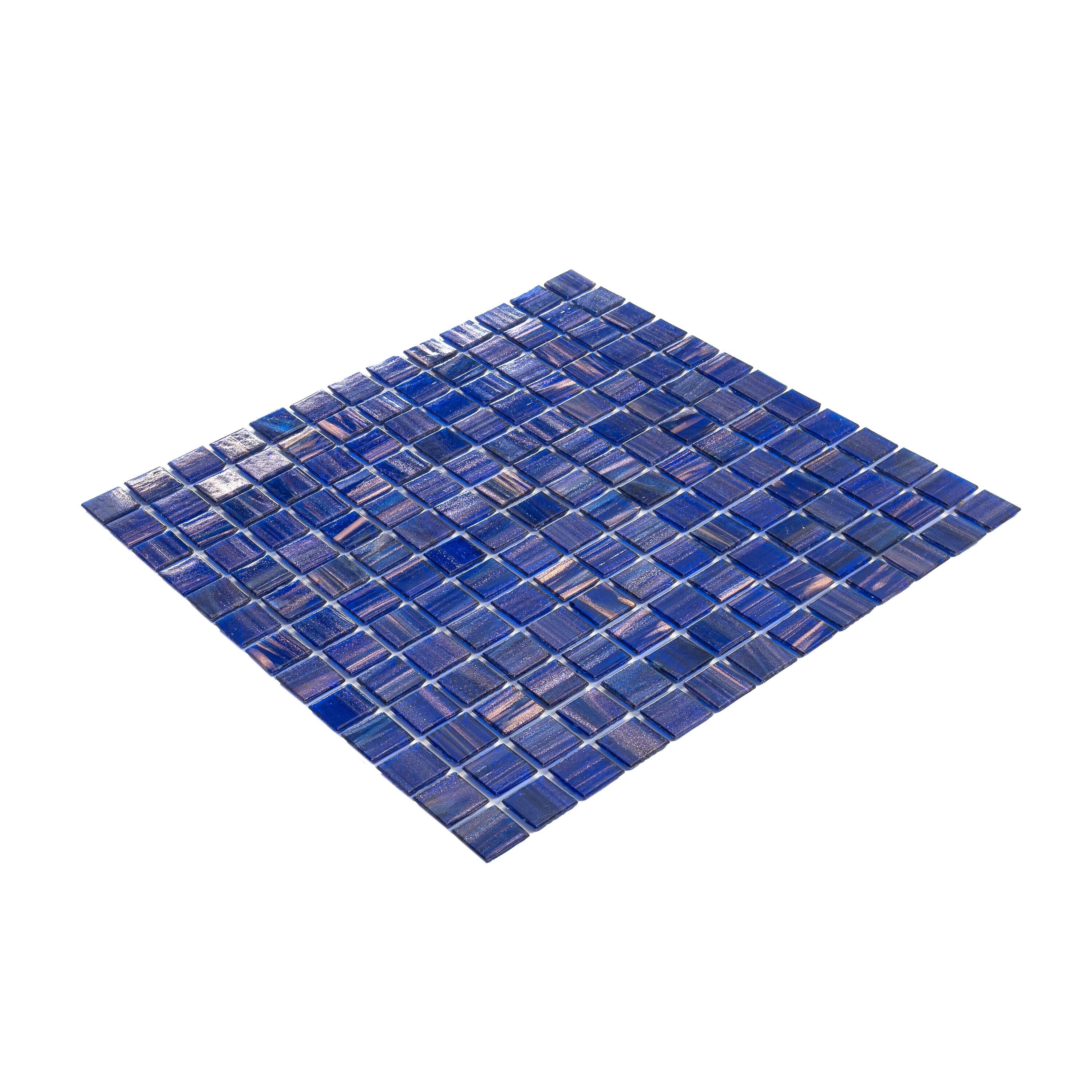 Celestial 0.8" x 0.8" Glass Grid Mosaic Wall & Floor Tile