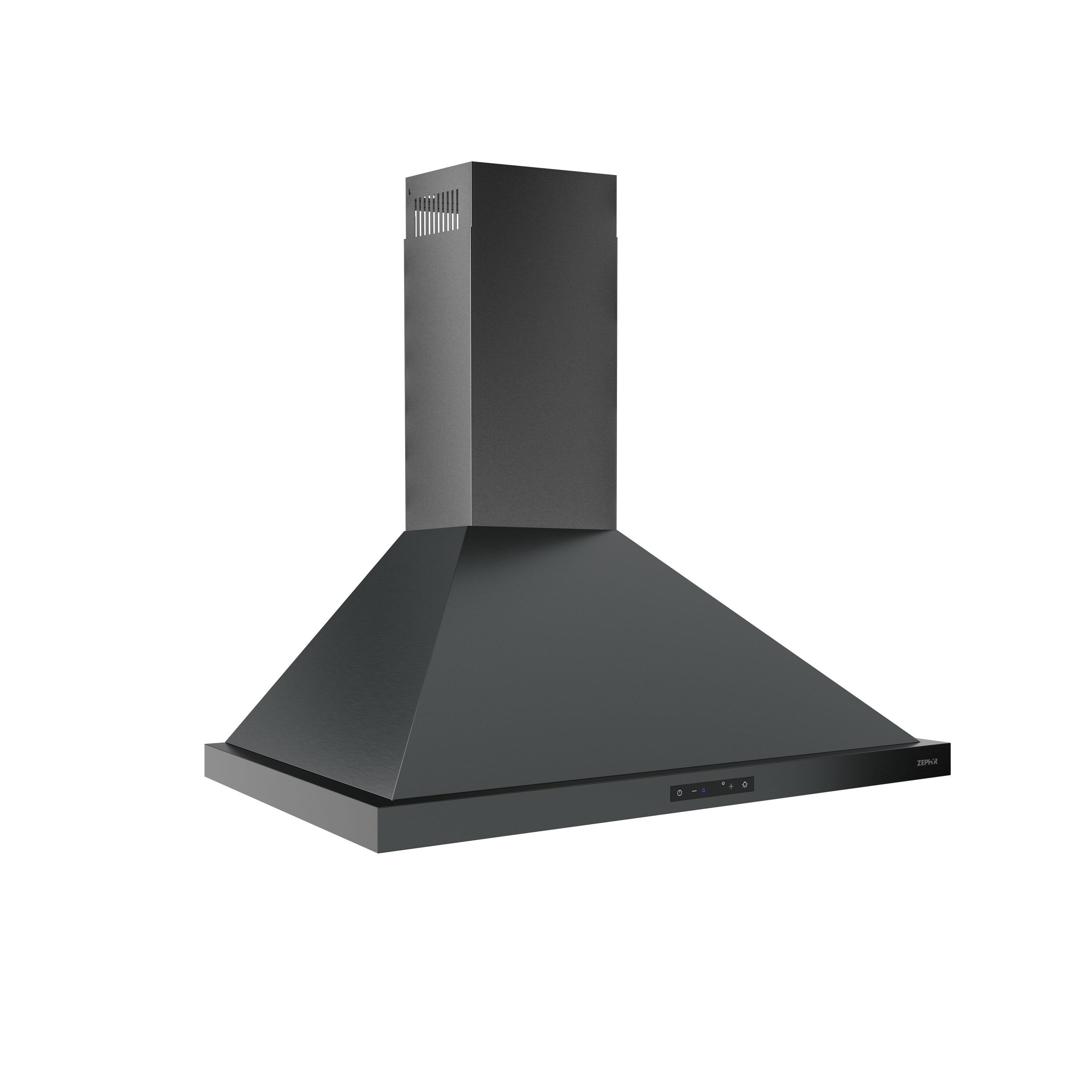 Zephyr Ombra 30" 600 CFM Wall Mount Range Hood with LED Lighting in Stainless Steel