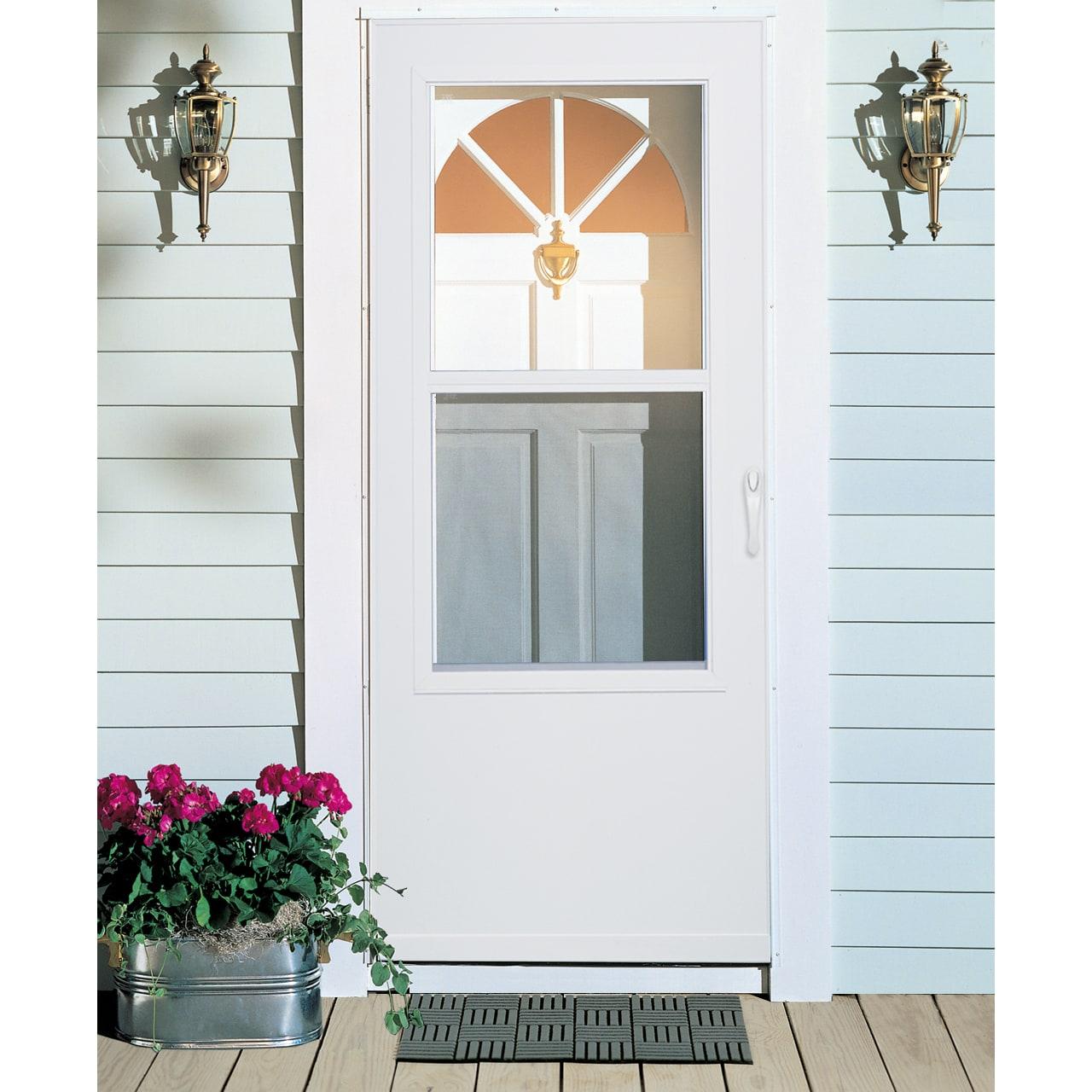 LARSON 20 Series Mobile Midview Storm Door with Handle