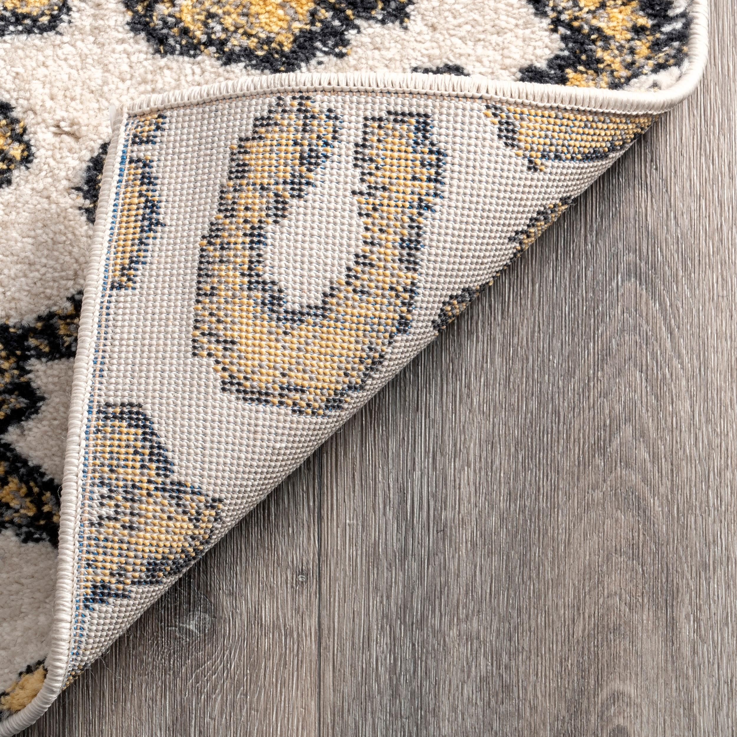Nuloom Leopard Animal 5x7 Indoor Area Rug for Living Room Bedroom Dining Room Kitchen, Beige/Ivory