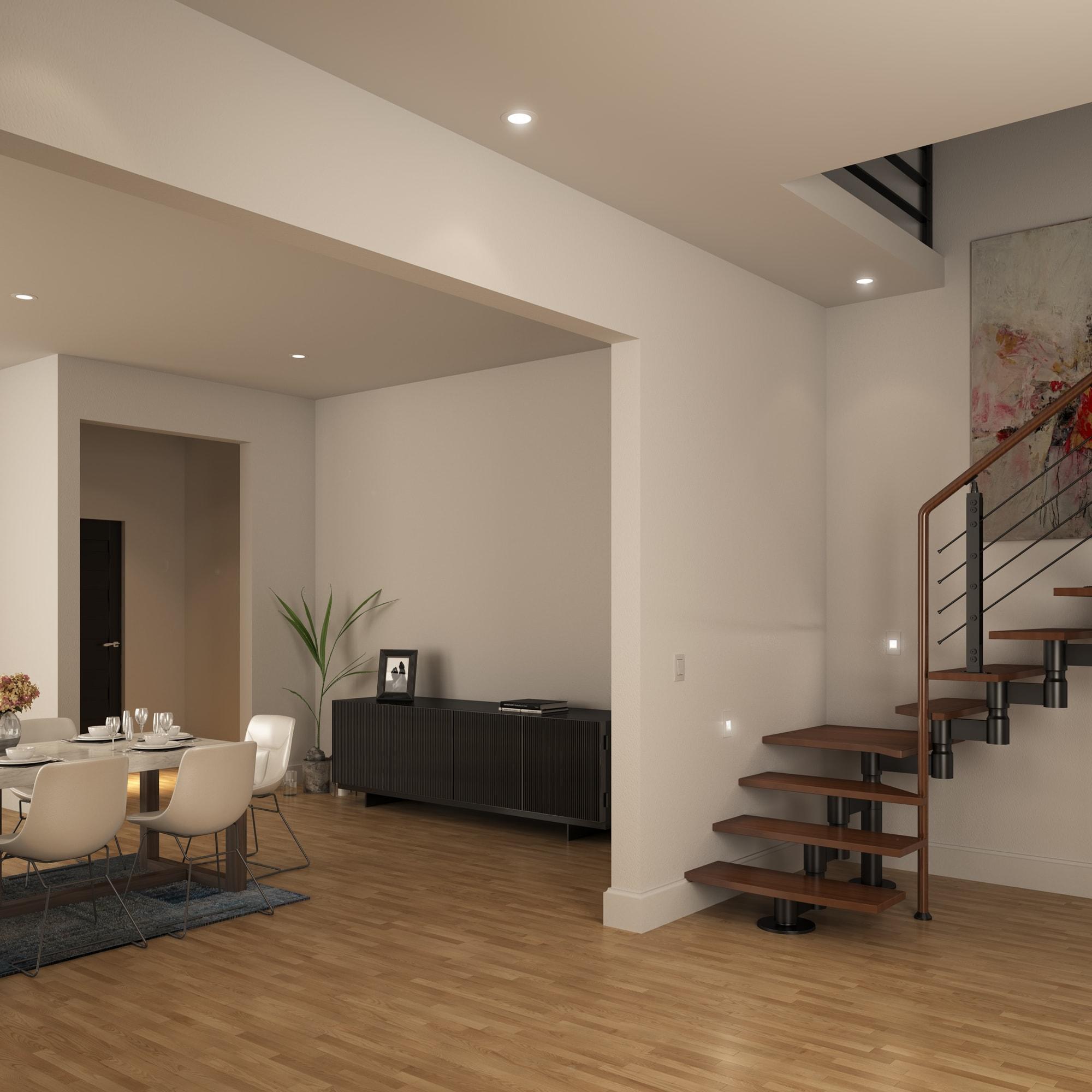 Suat Integrated LED Metal Step Light