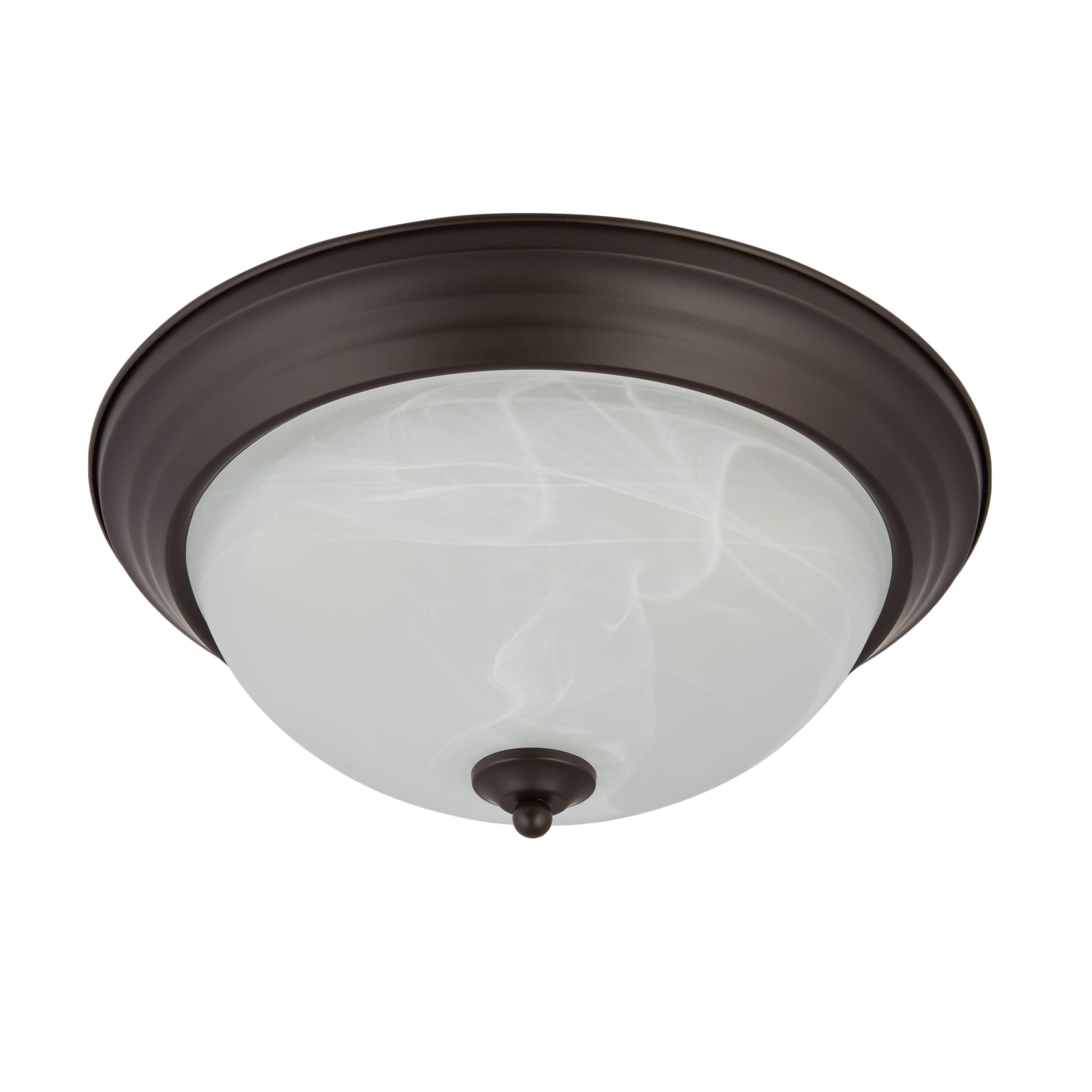 Maxim Lighting Essentials - 583x 3 - Light Flush Mount in  Oil Rubbed Bronze