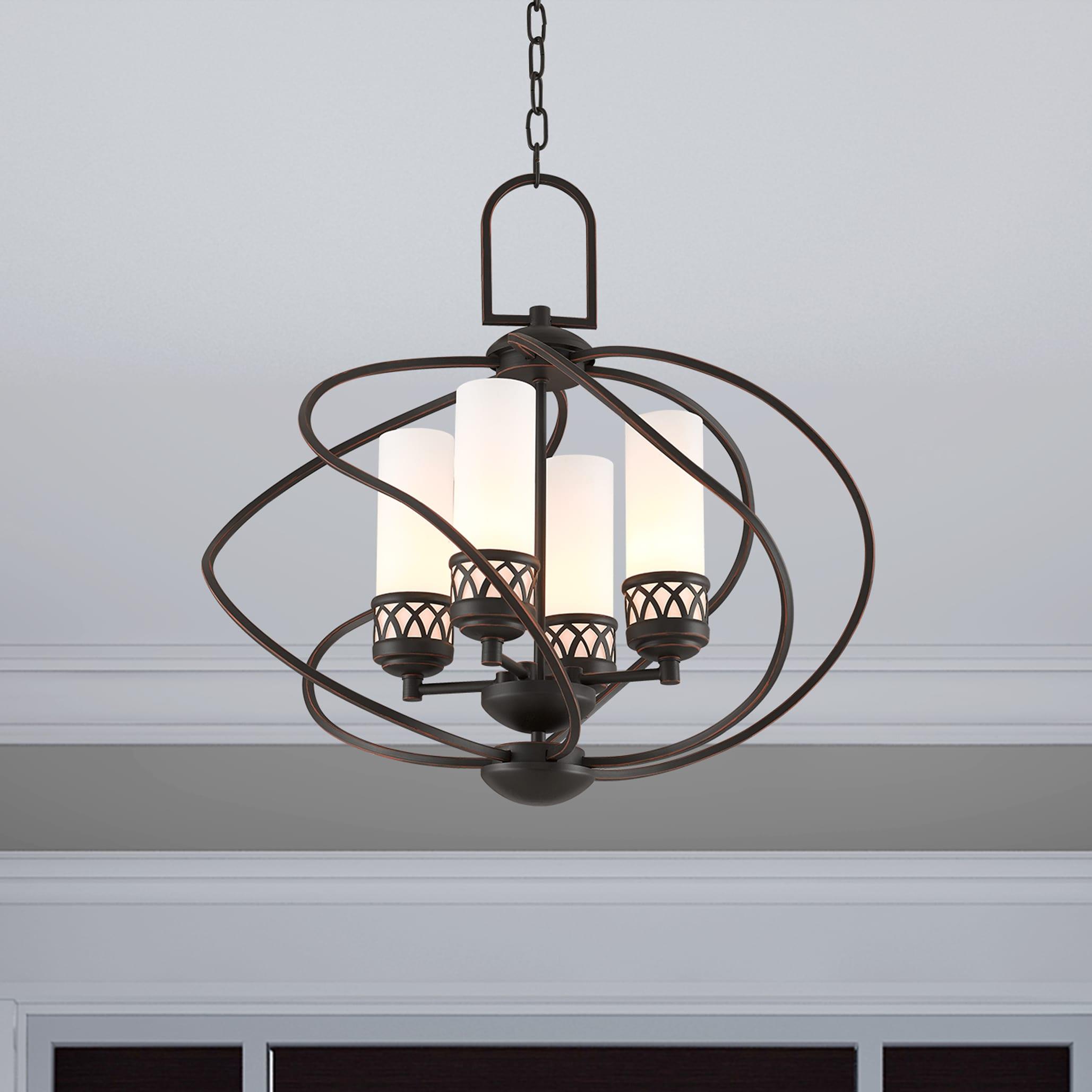 Livex Lighting Westfield 4 - Light Chandelier in Olde Bronze