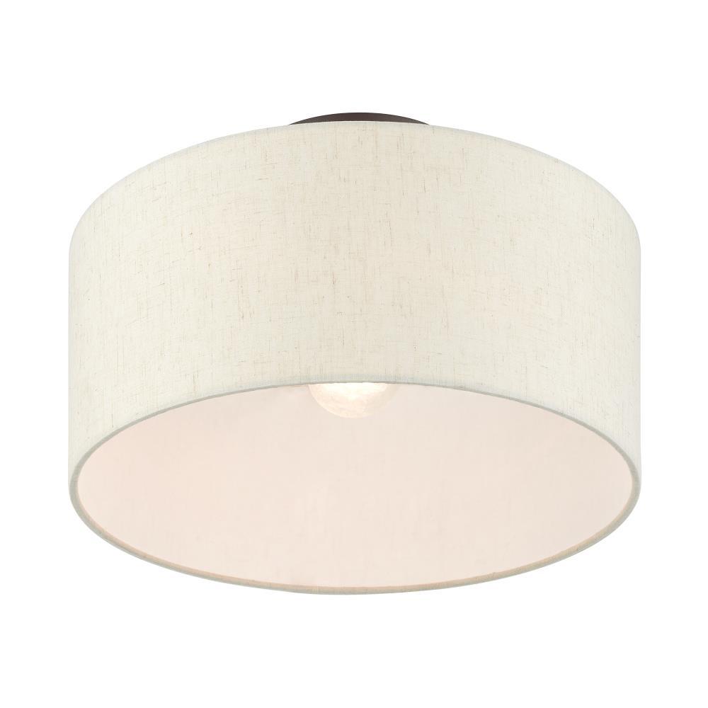 Darian Fabric Semi Flush Mount