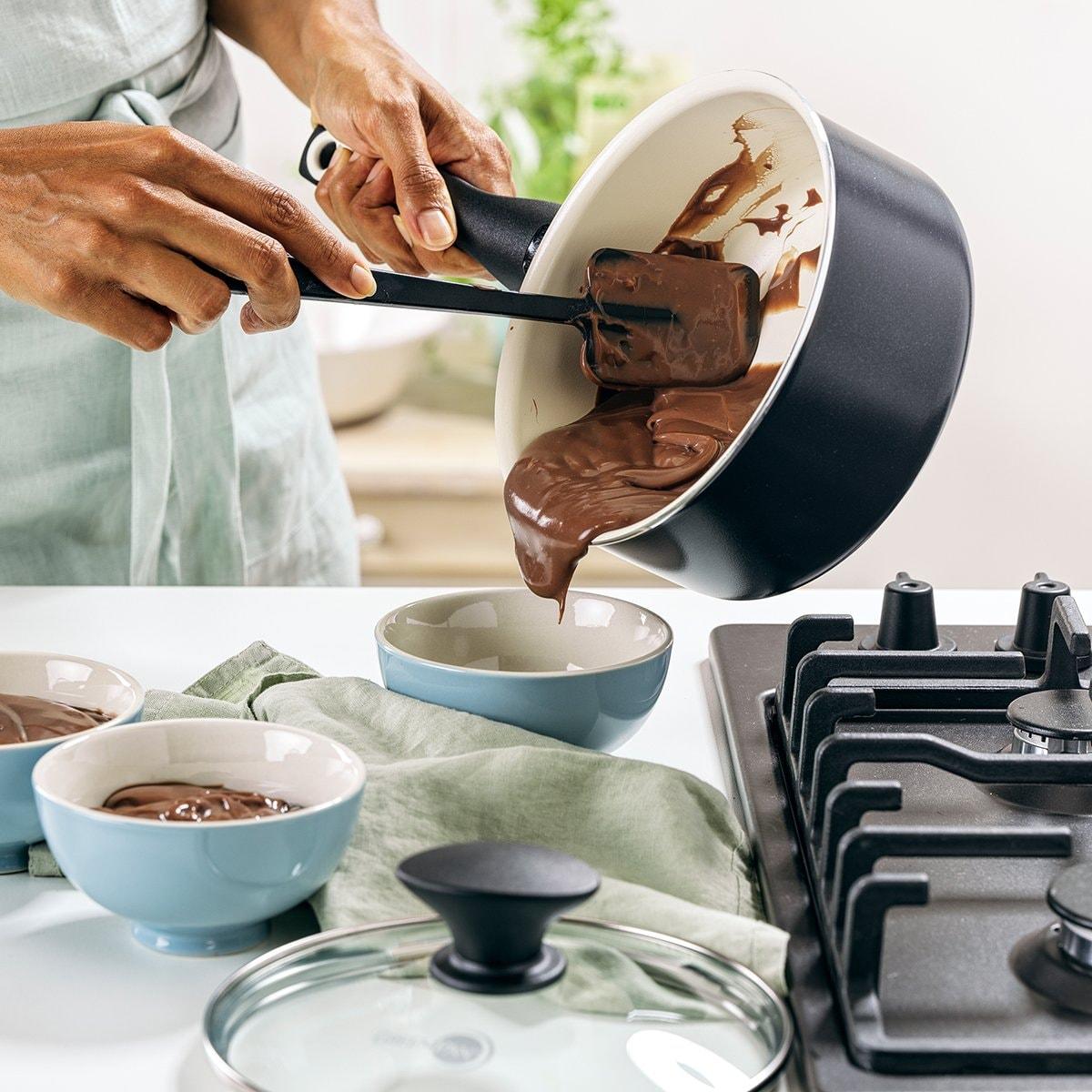 GreenPan GreenPan Rio Healthy Ceramic Nonstick 16 Piece Cookware Pots and Pans Set, PFAS-Free, Dishwasher Safe