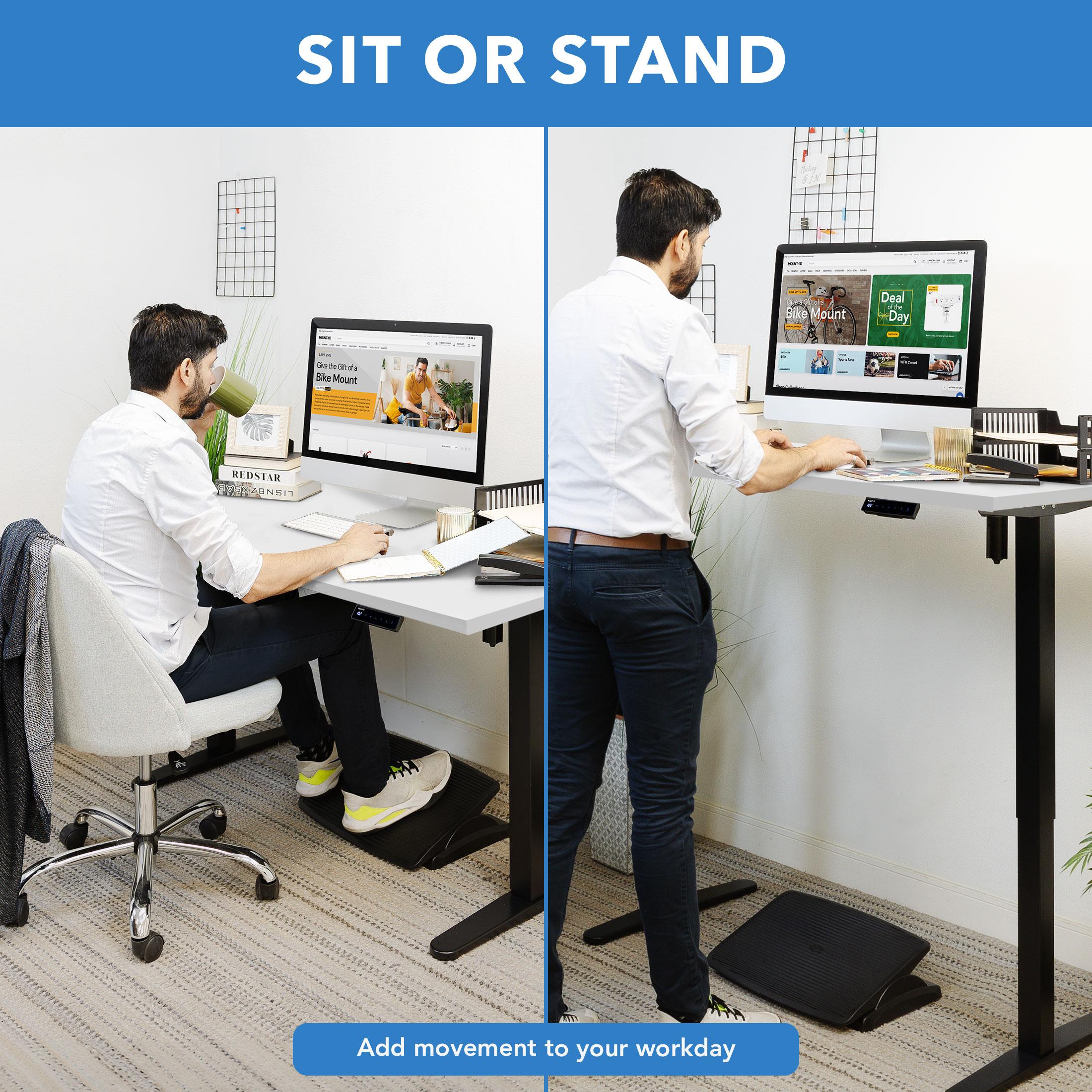 Mount-it Mount-It Ultimate Dual Motor Electric Standing Desk with 48" Tabletop