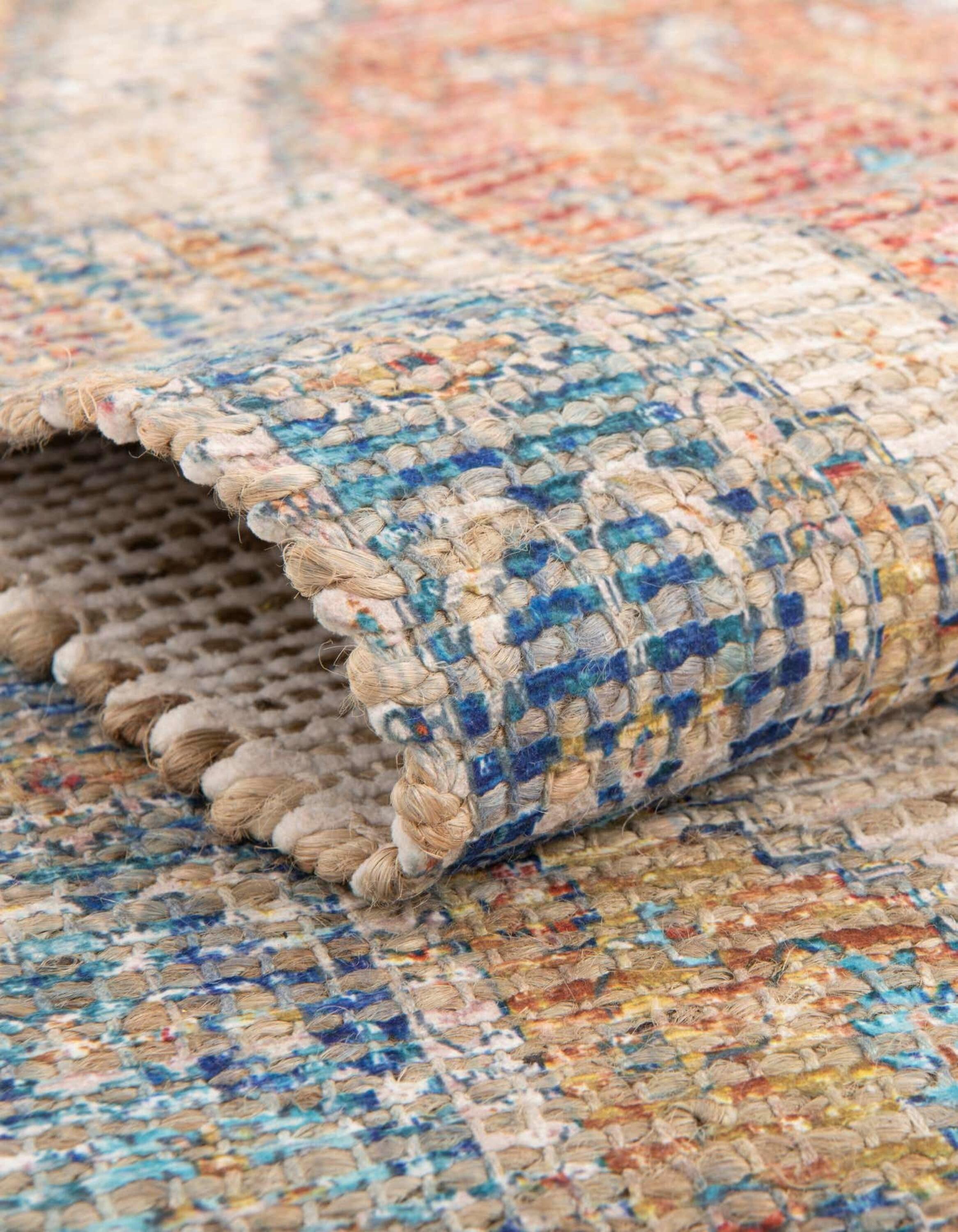 Unique Loom 9' 0 x 12' 0 Chenille Jute Rectangle Area Rug