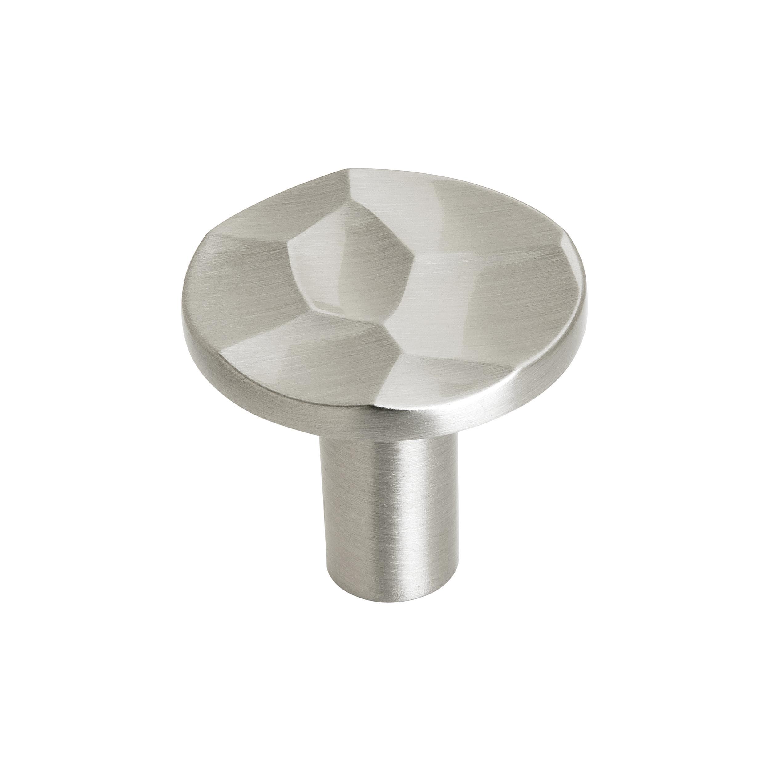 Amerock Kamari 1-3/16-in Satin Nickel Round Contemporary Cabinet Knob