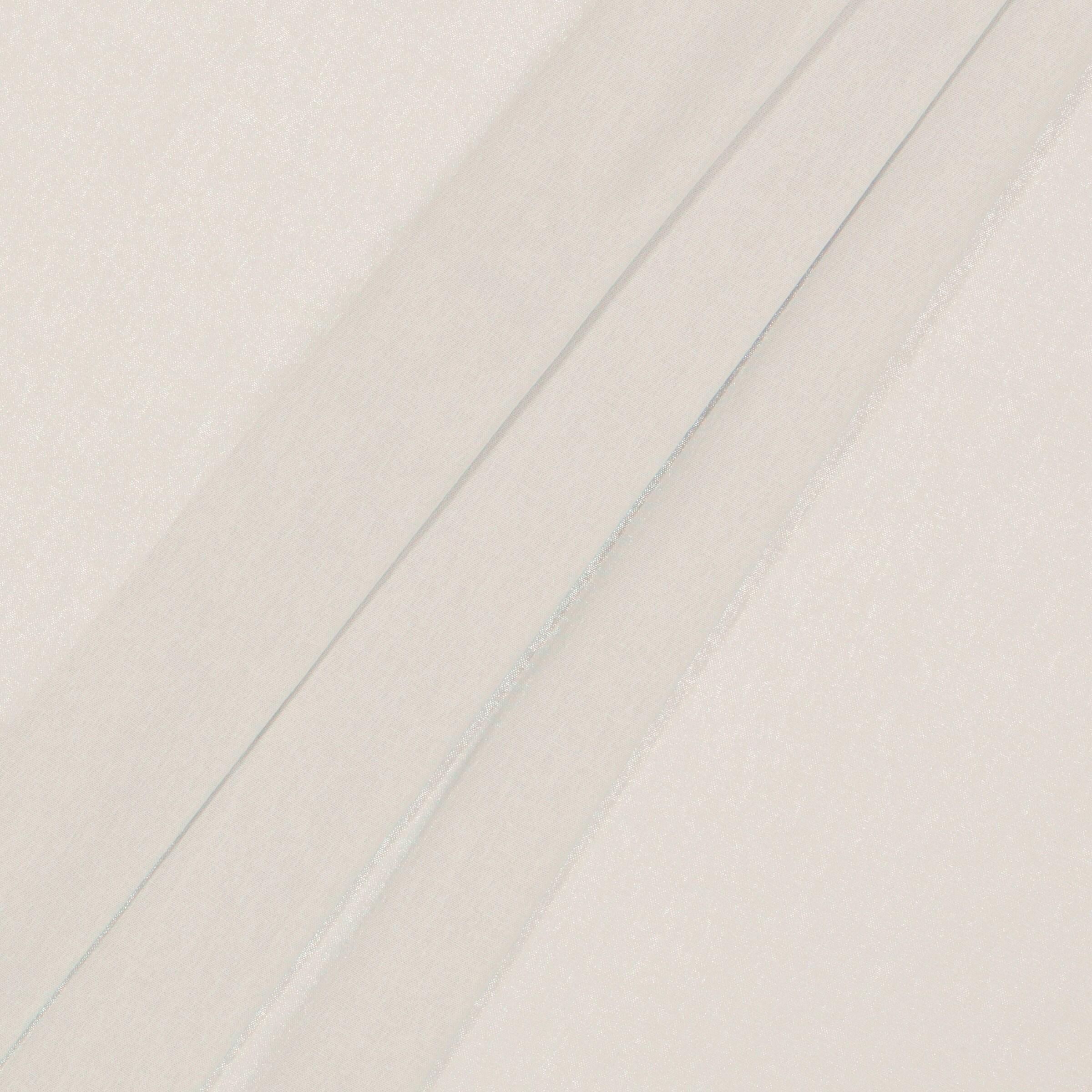 Mercantile Drop Cloth Light Filtering Ring Top Tab Farmhouse Curtain Panel with Valance Off White 63 Inches