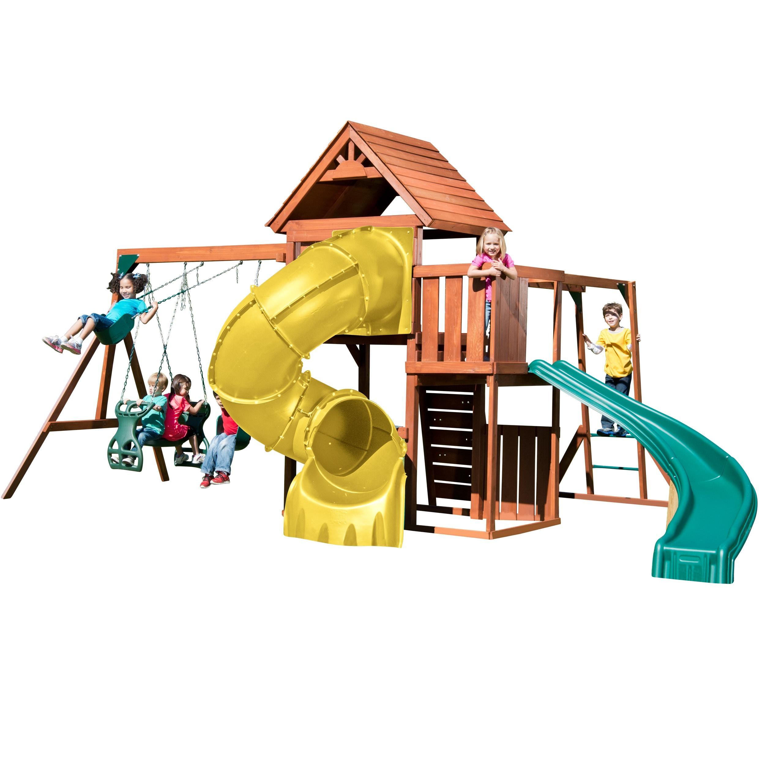 Grandview Twist Complete Swing Set