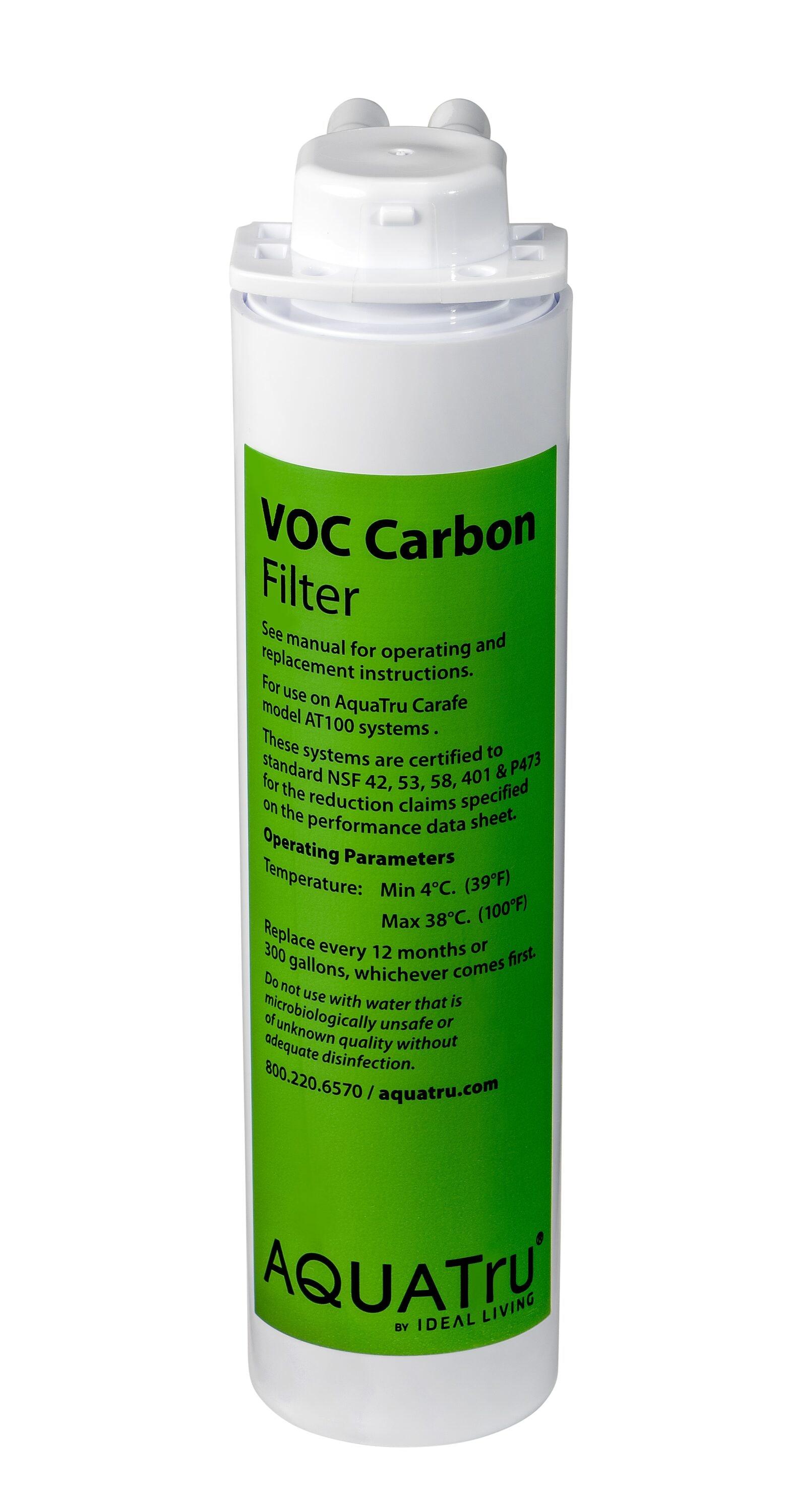 AquaTru CARAFE Stage 4 Replacement VOC Water Filter