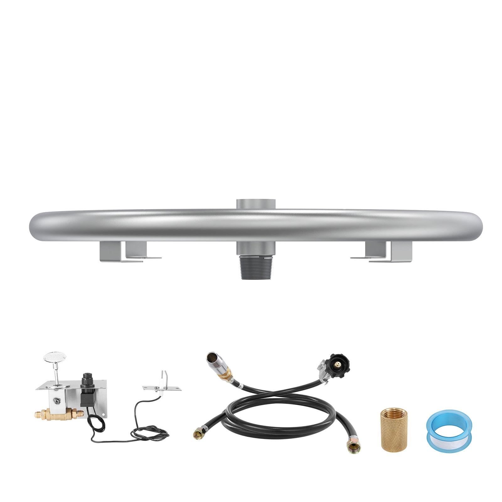 VEVOR 12'' Round Stainless Steel Fire Pit Accessory