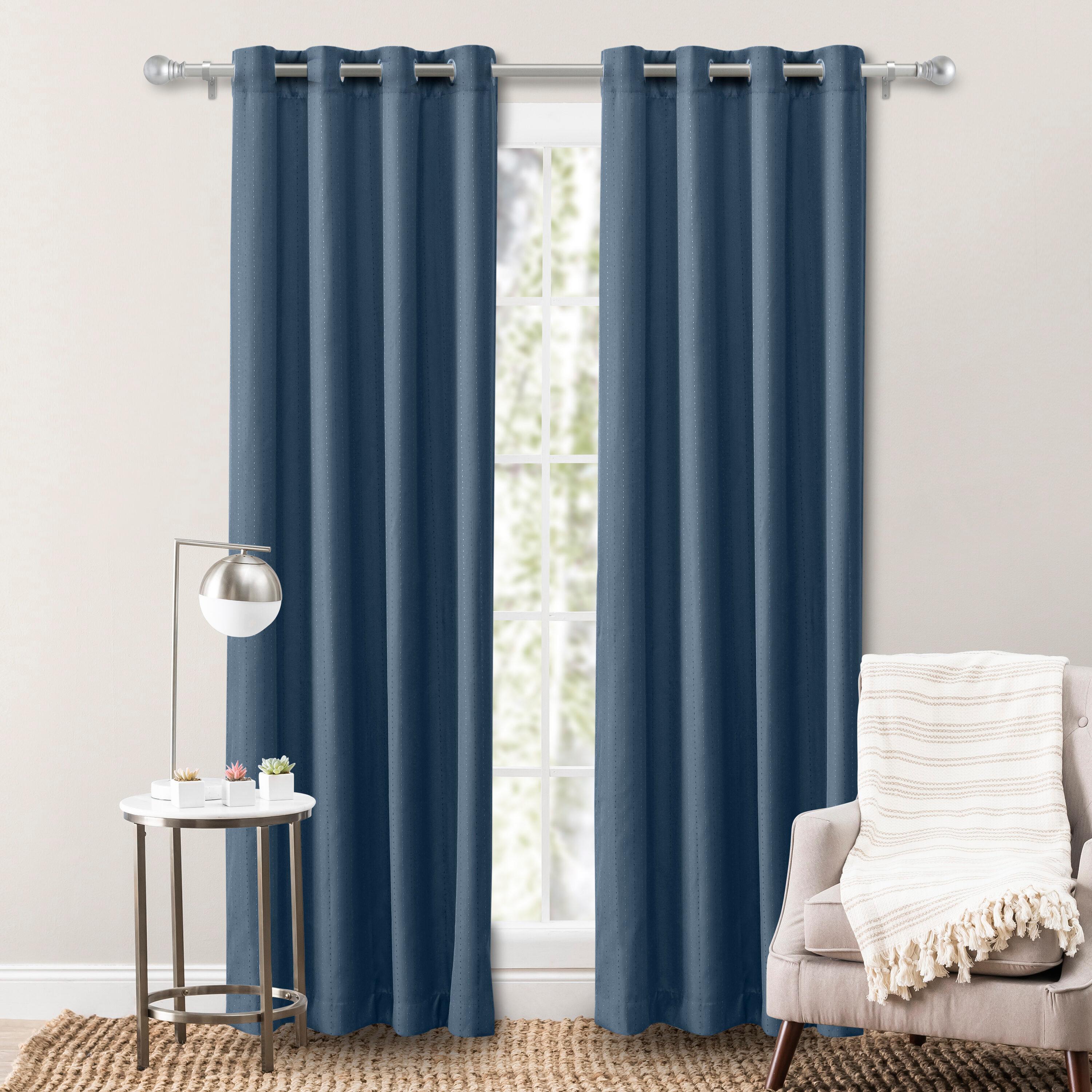 Ricardo Grand Pointe Grommet Panel 54x96 Deep Blue