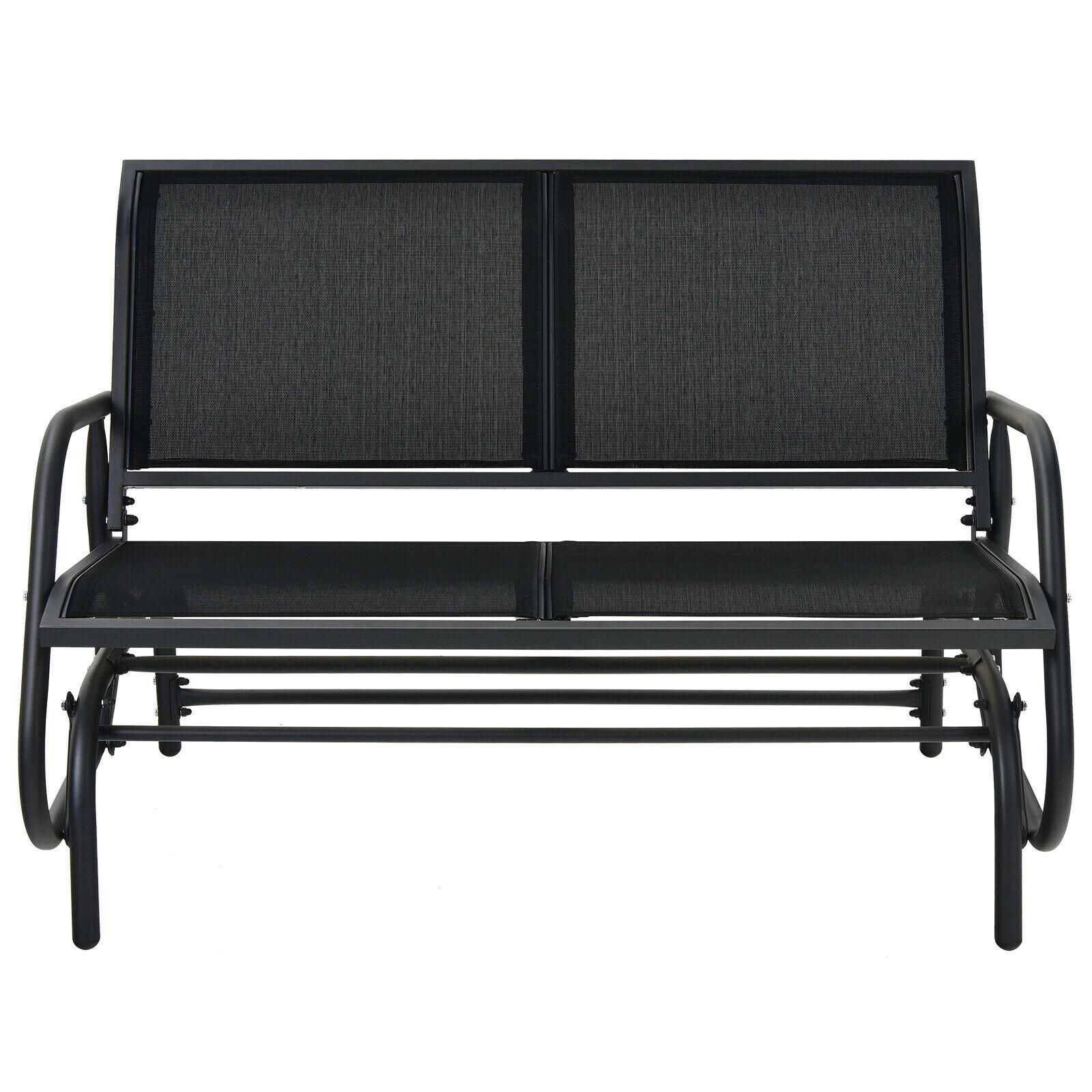 Lark Manor™ Annemaria Glider Metal Bench