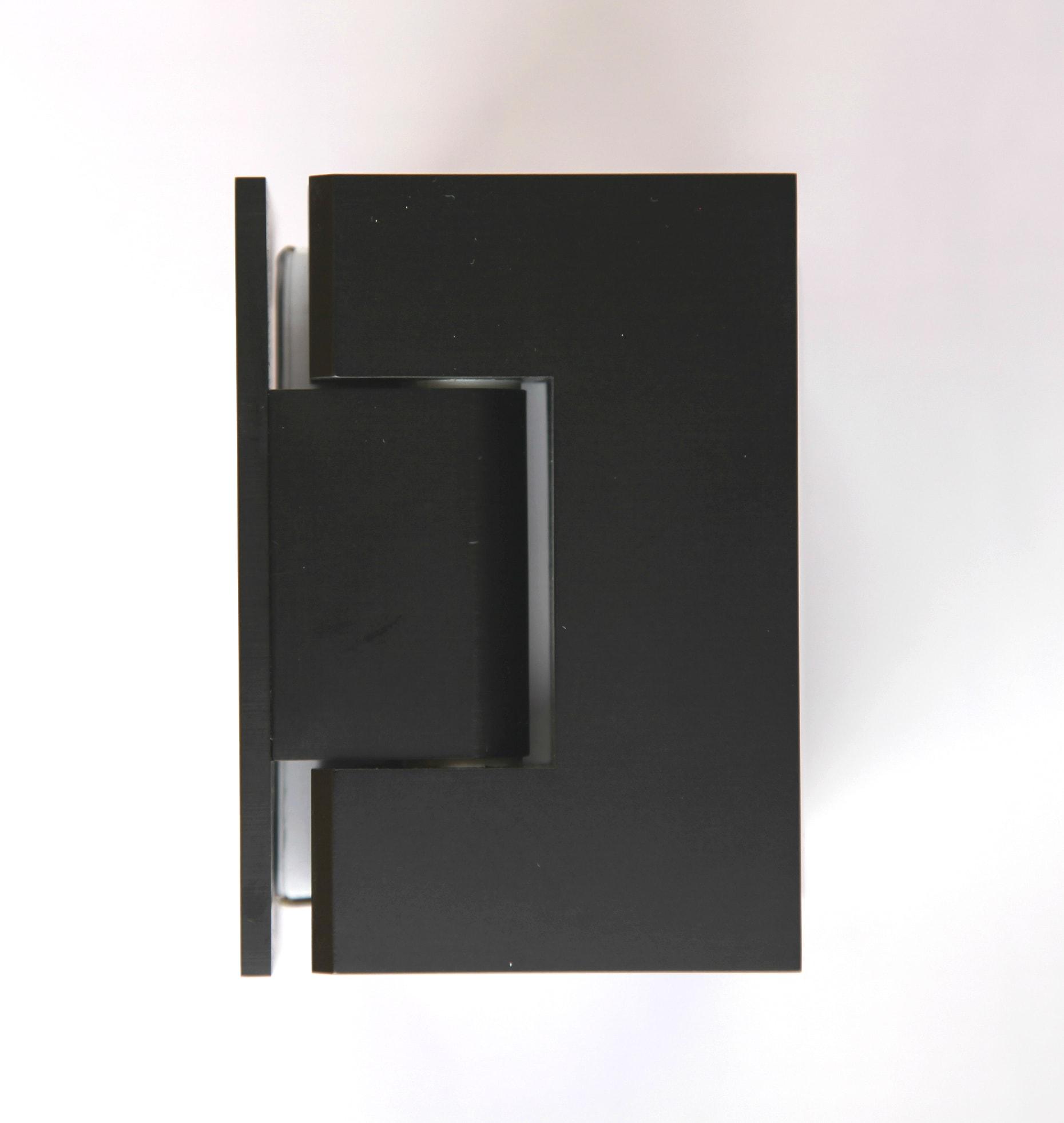 58 in. x 78 in. Fully Frameless Wall Hinge Shower Door