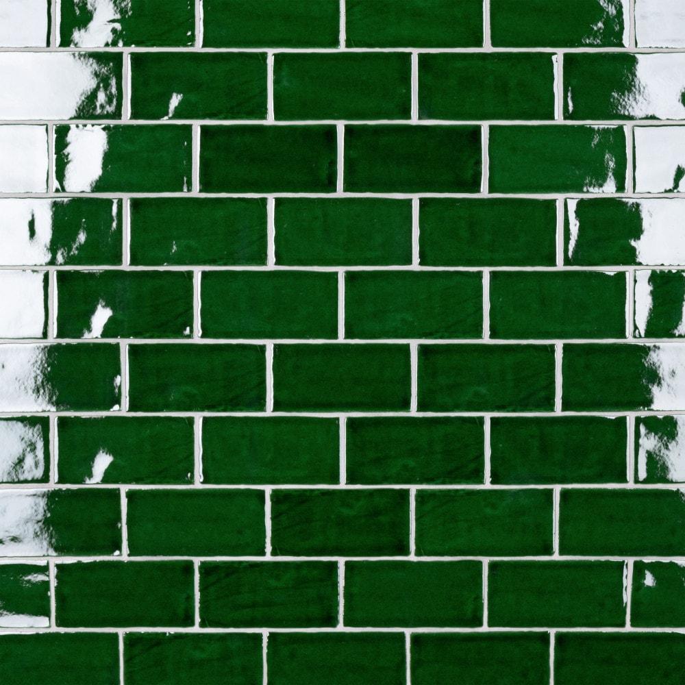 Viva Antic Verde 3" x 6" Ceramic Wall Tile