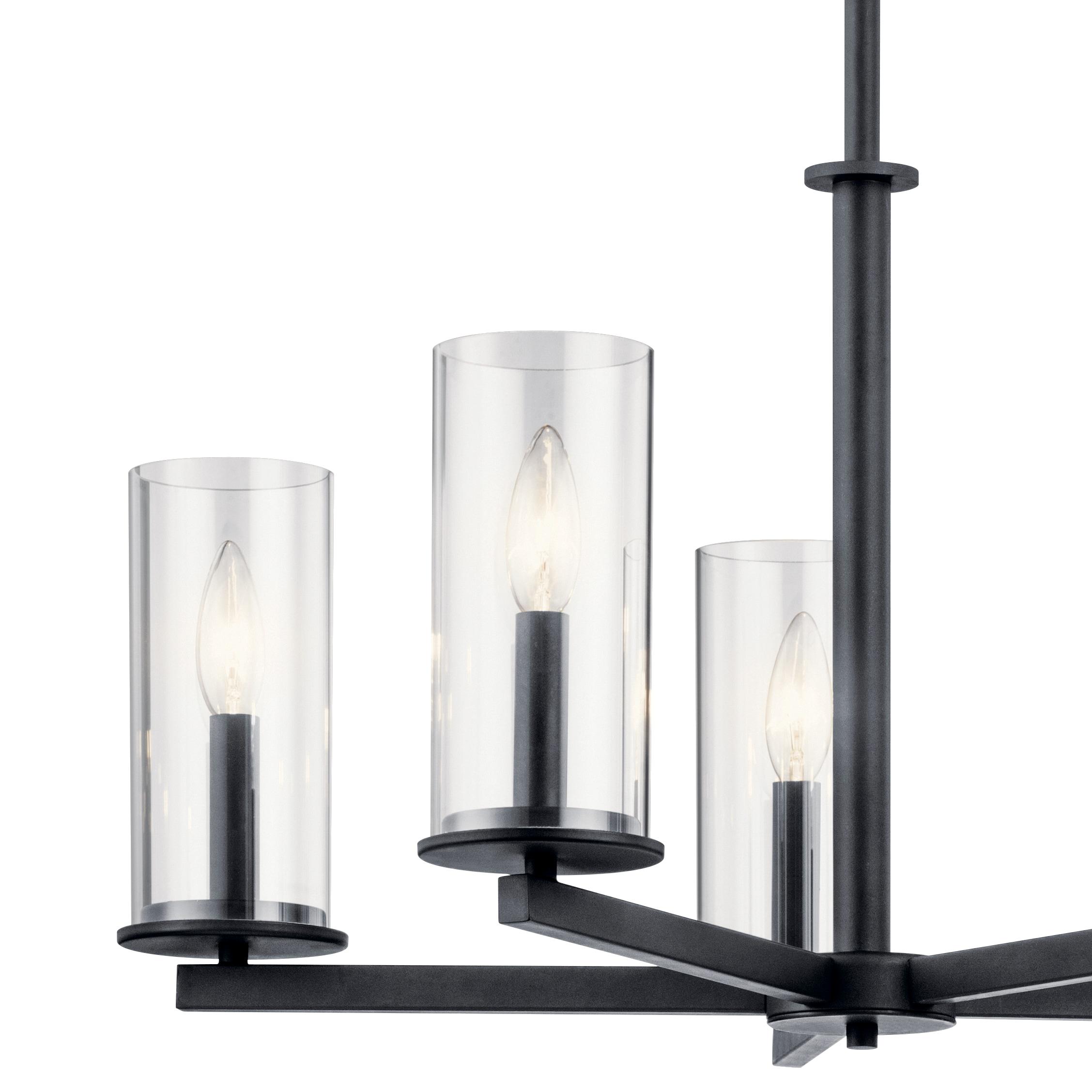Kichler Lighting Crosby 5 - Light Chandelier in  Black