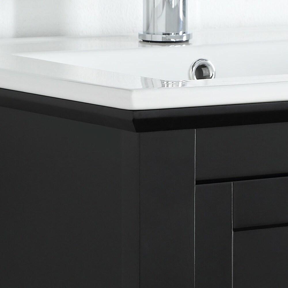 Manchester 24" Freestanding Single Sink Bathroom Vanity with Integrated Sink (Faucet Not Included)