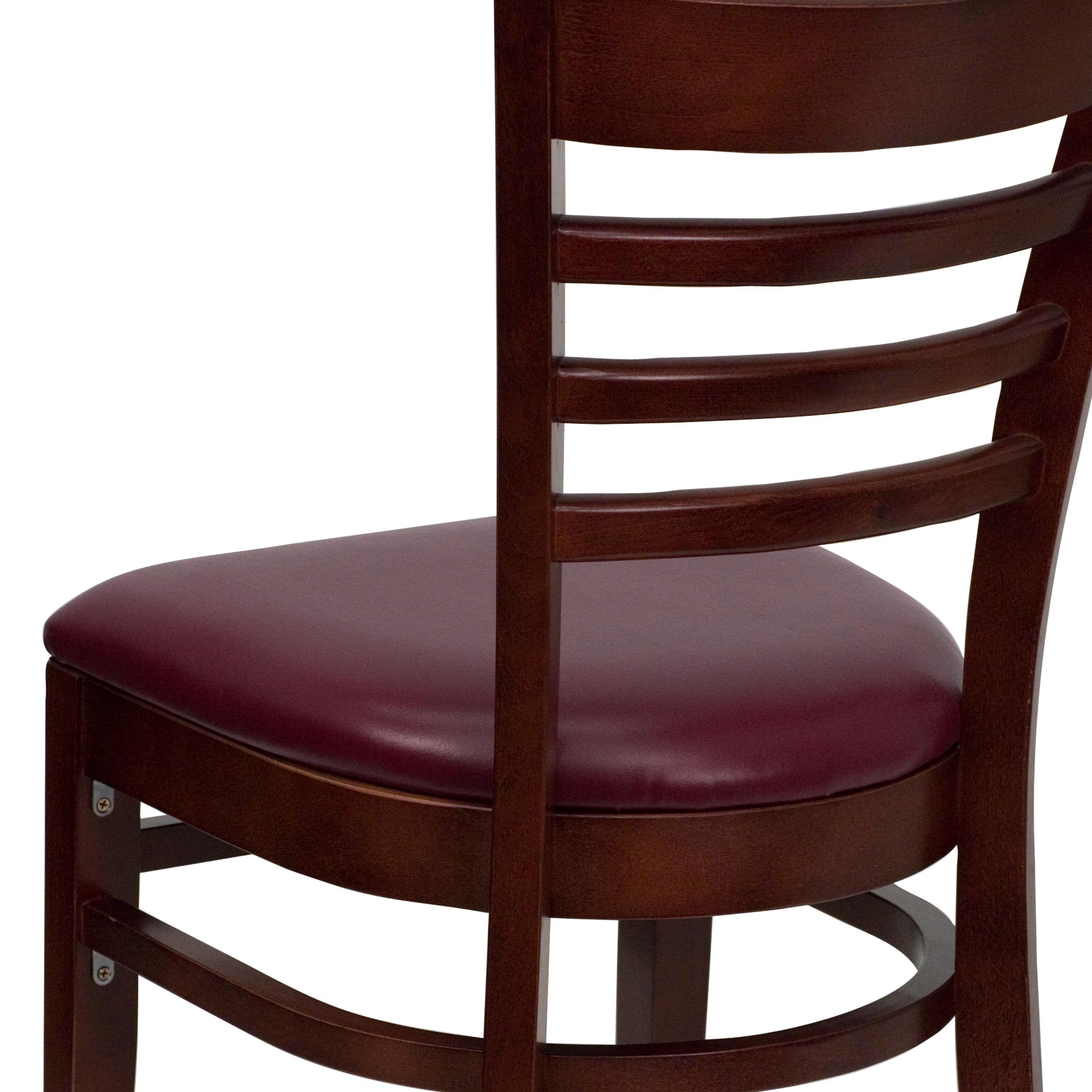 Ladder Back Wooden Restaurant Chair