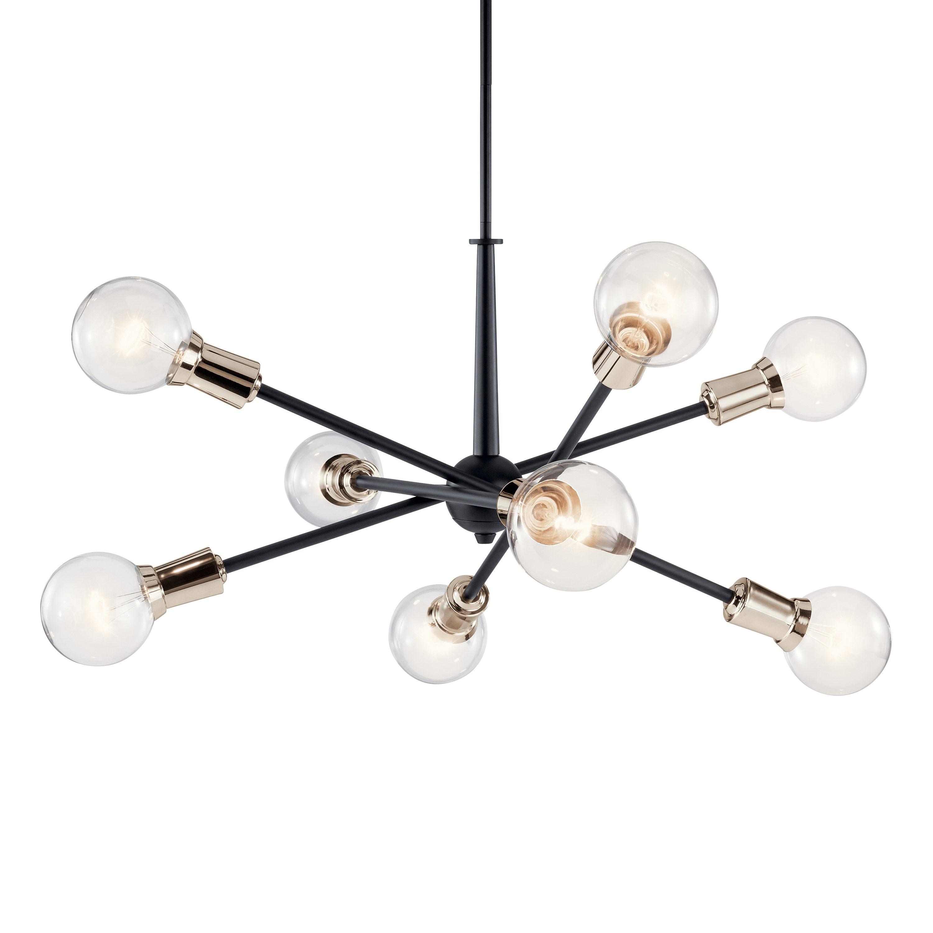 Kichler Lighting Armstrong 8 - Light Chandelier in  Black