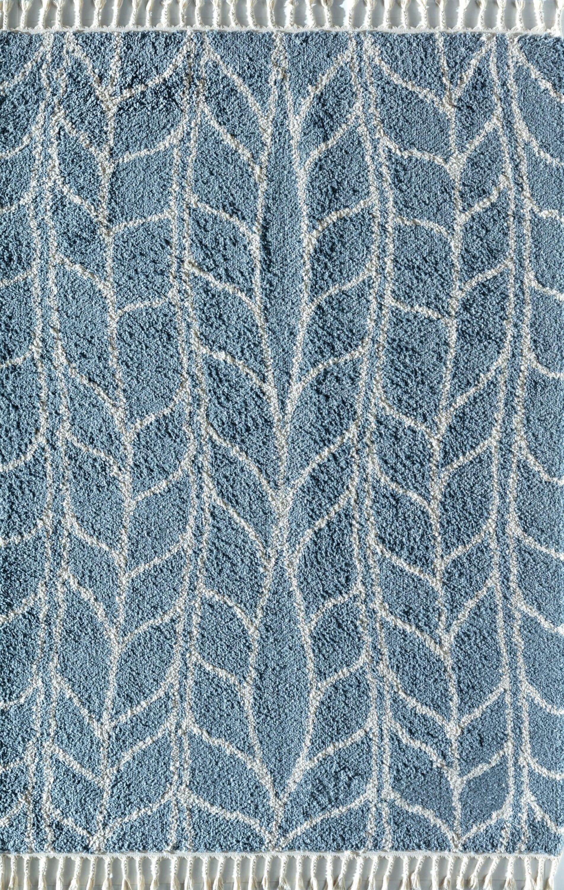 Bennett Geometric Sky Vine Area Rug