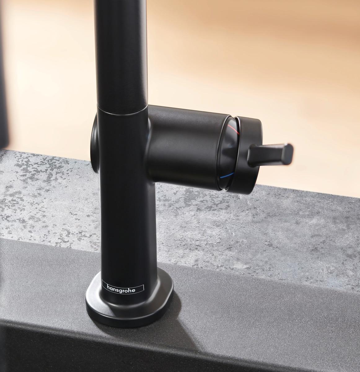 hansgrohe Talis N HighArc Kitchen Faucet, O-Style 2-Spray Pull-Down, 1.75 GPM