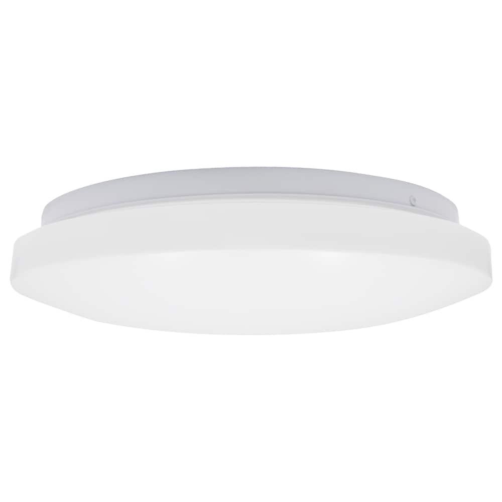 Maxxima 13 in. Round LED Flush Mount Ceiling Light, Dimmable, 3000K Warm White, 1900 Lumens