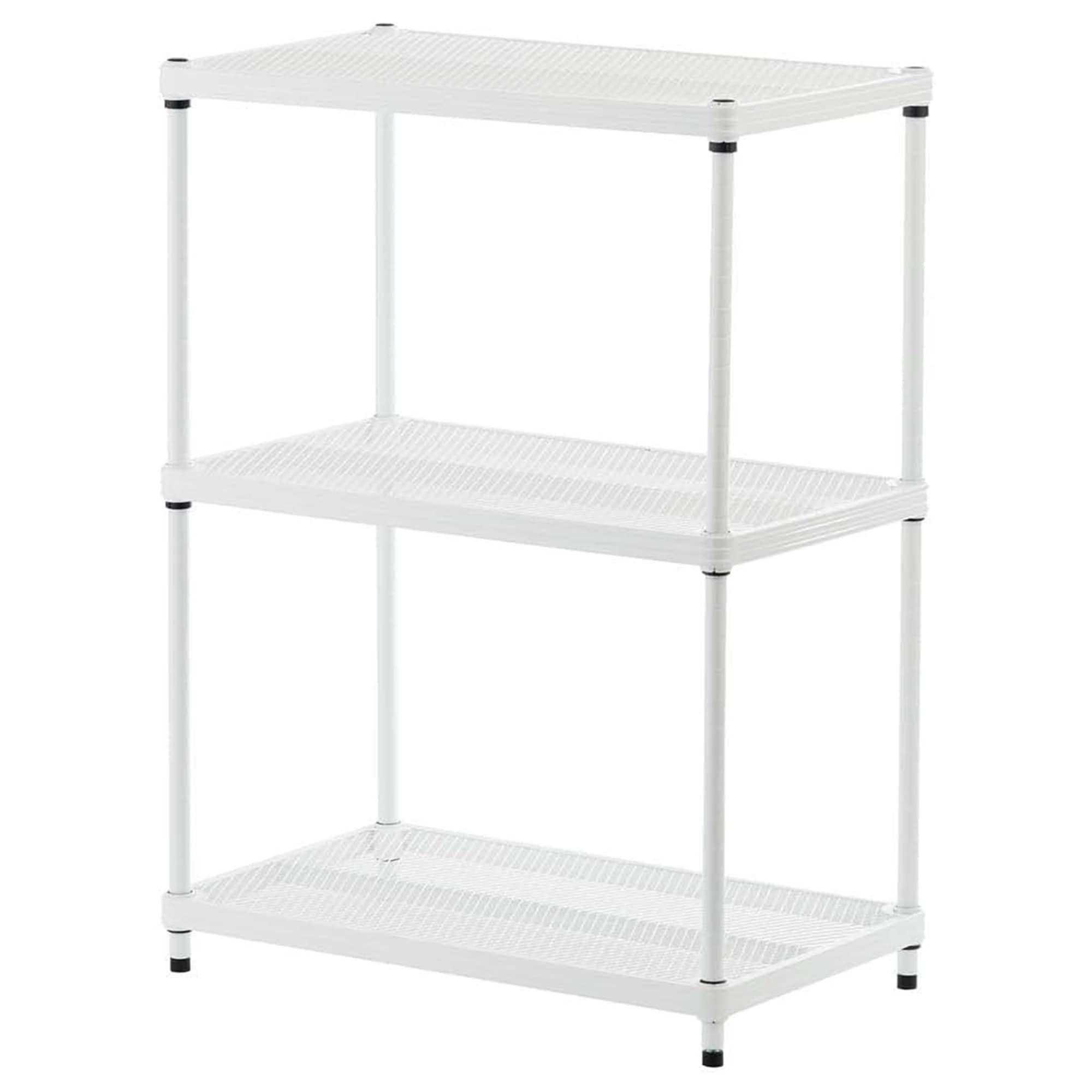 MeshWorks 23.6'' W Steel Height -Adjustable Shelving Unit