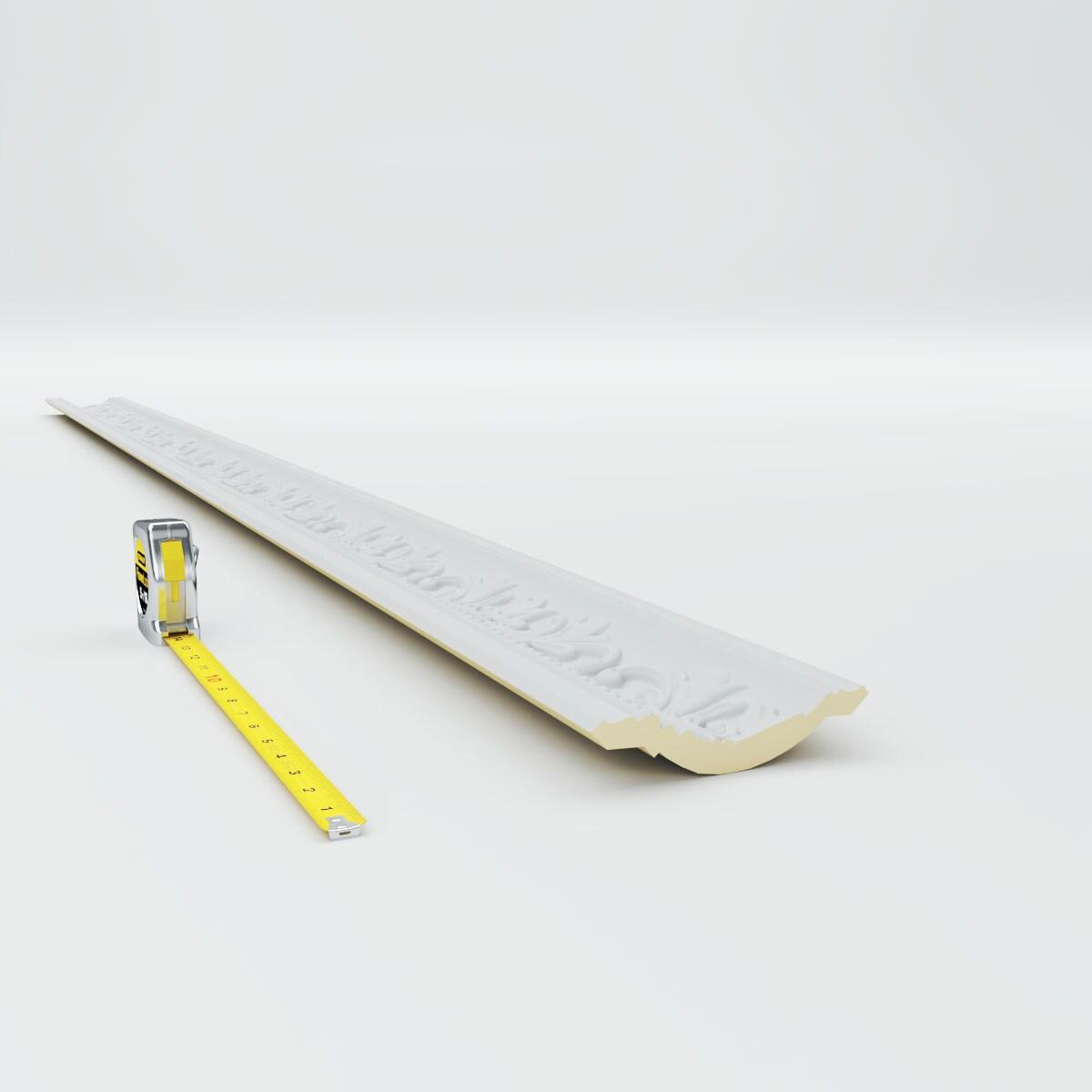 4 3/8"H x 4"P x 5 7/8"F x 94 1/2"L, (9 5/8" Repeat), Versailles Crown Moulding