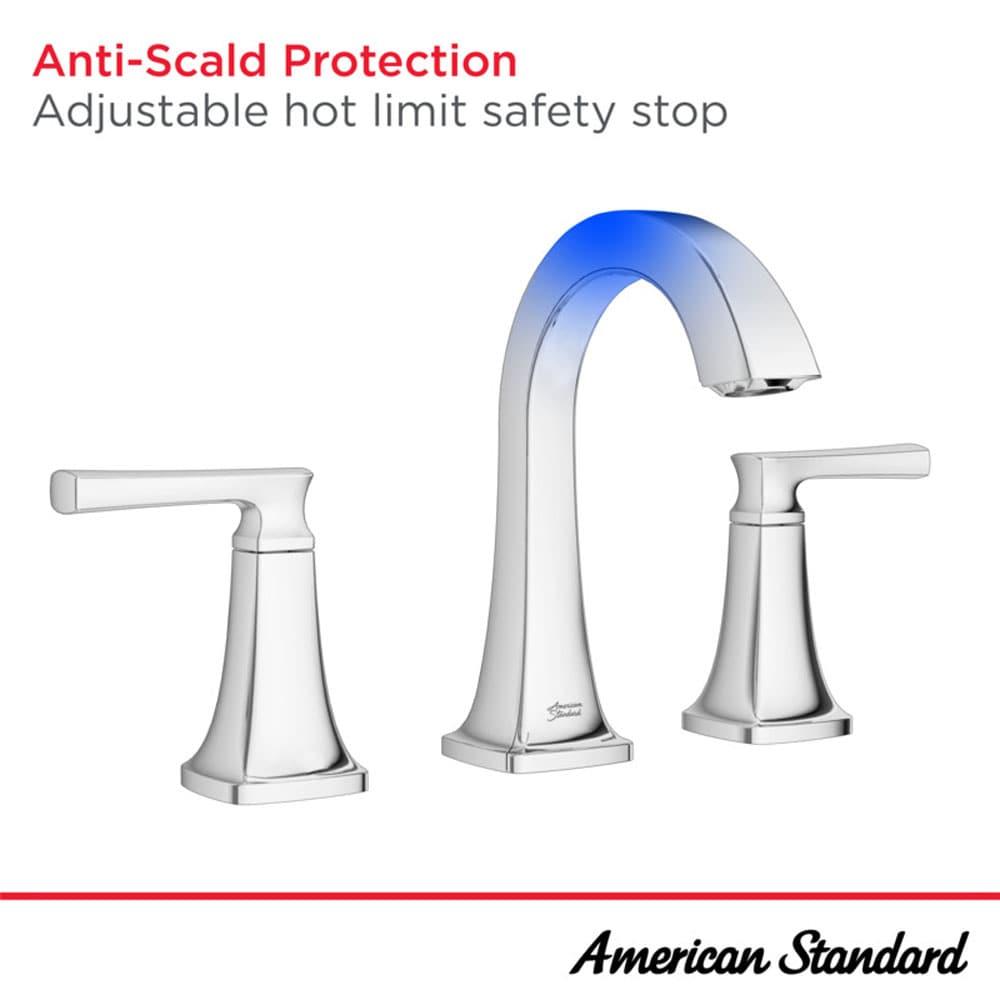 American Standard Belmeade Widespread Faucet 2-handle Bathroom Faucet with Drain Assembly 7426801.002