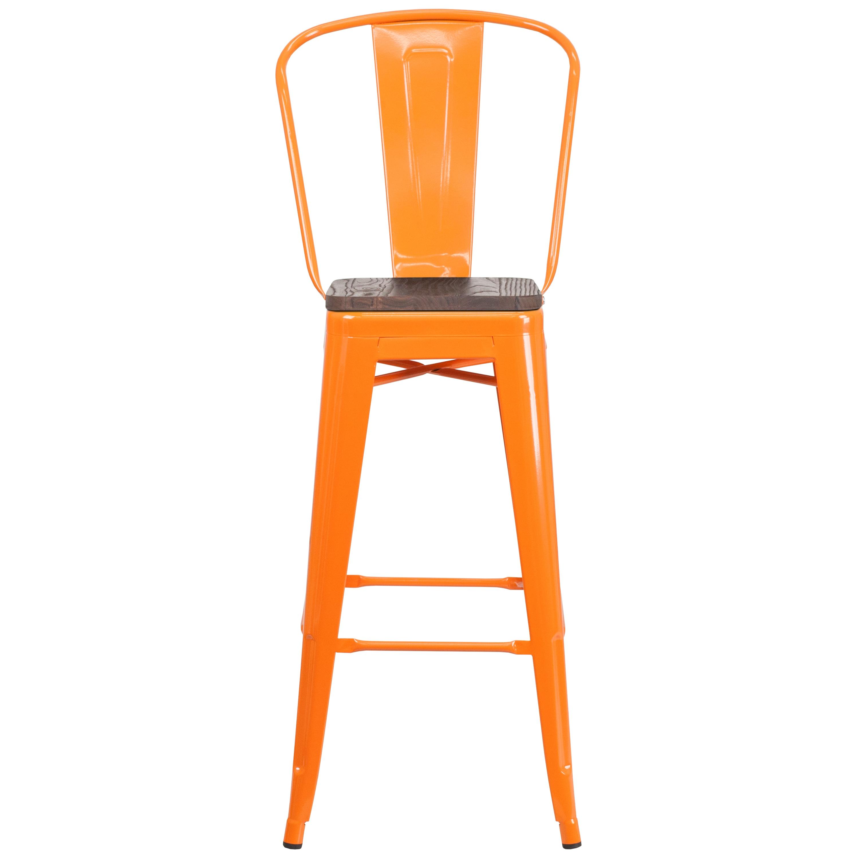 Flash Furniture Steel Outdoor Stool