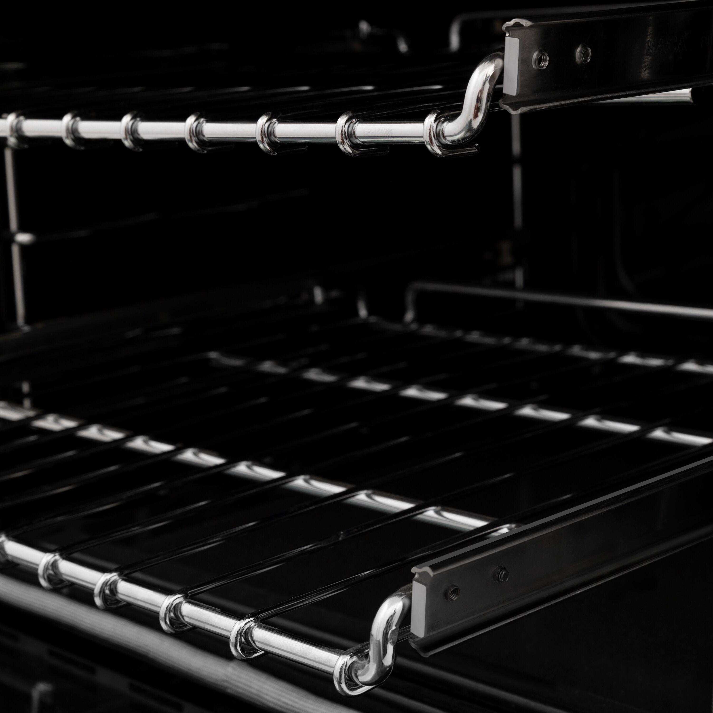 ZLINE 48 in. Legacy Dual Fuel Range w/ 7 Burner Cooktop & 2 Ovens w/ Doors