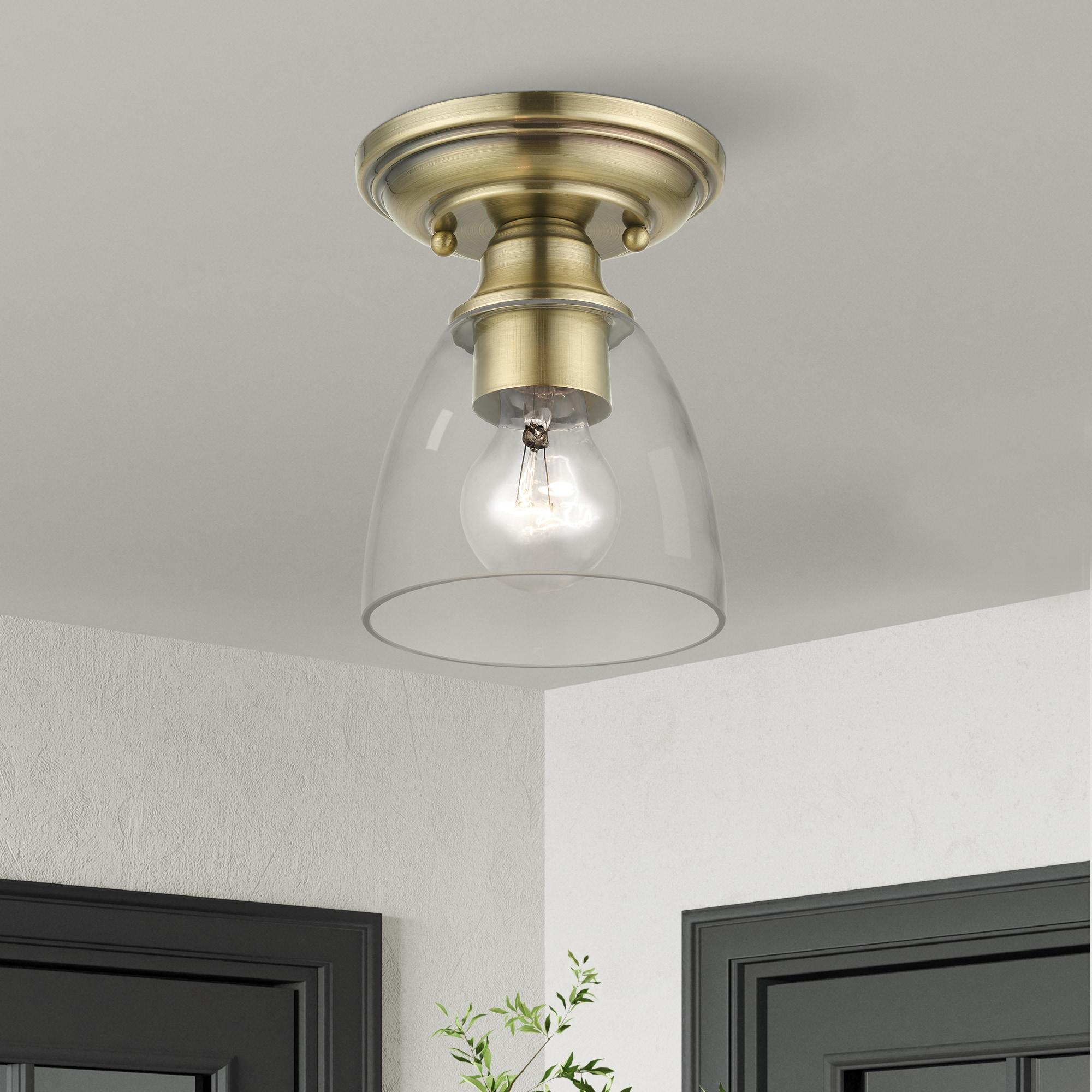 Gunnbjorn 1-Light 14.25" Semi Flush Mount