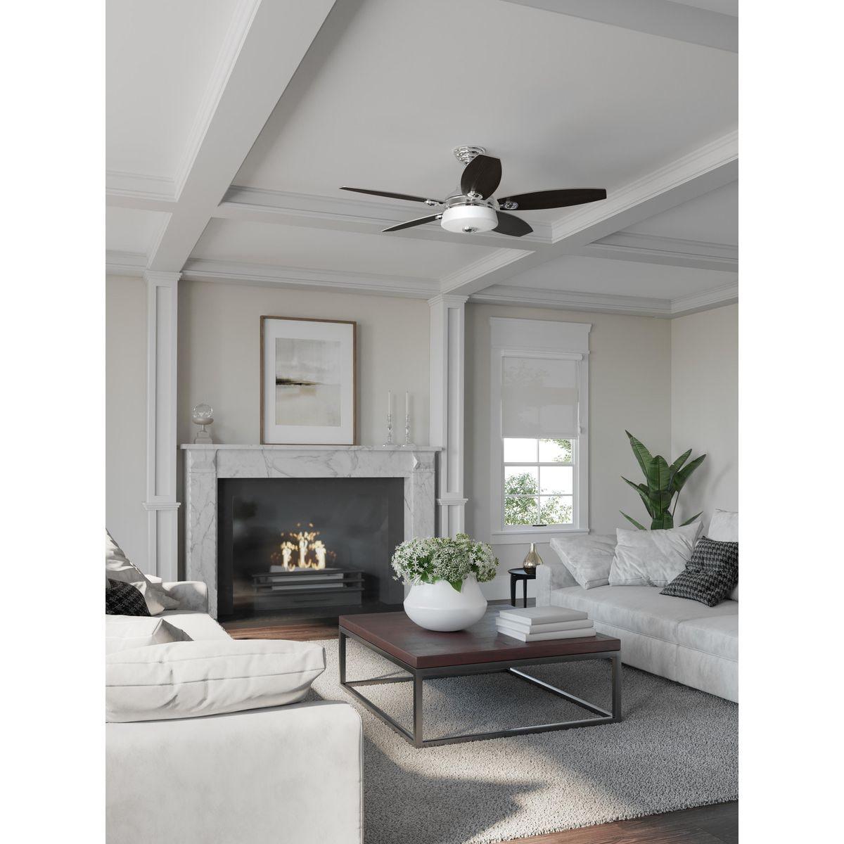 Graceful Collection 54" 5 Blade Fan w/ LED Light