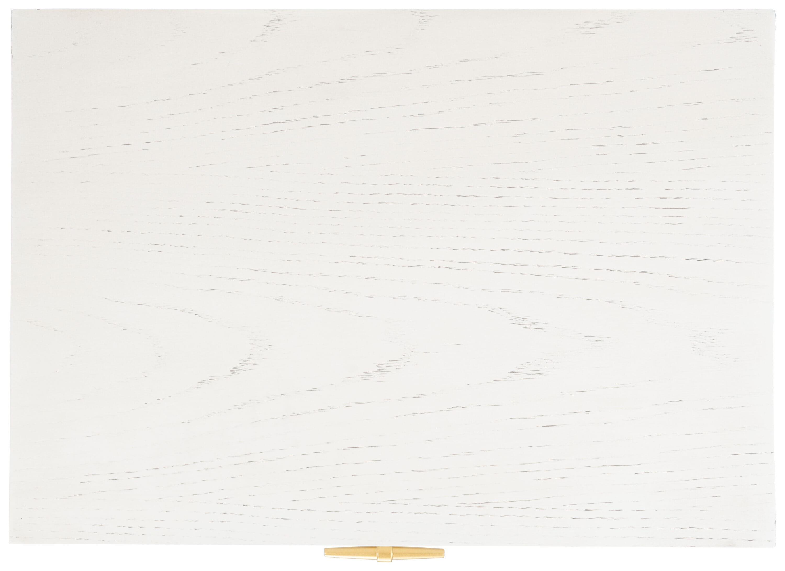Fenno 2 Drawer Nightstand - NST6401 - White Washed/Brass - Safavieh